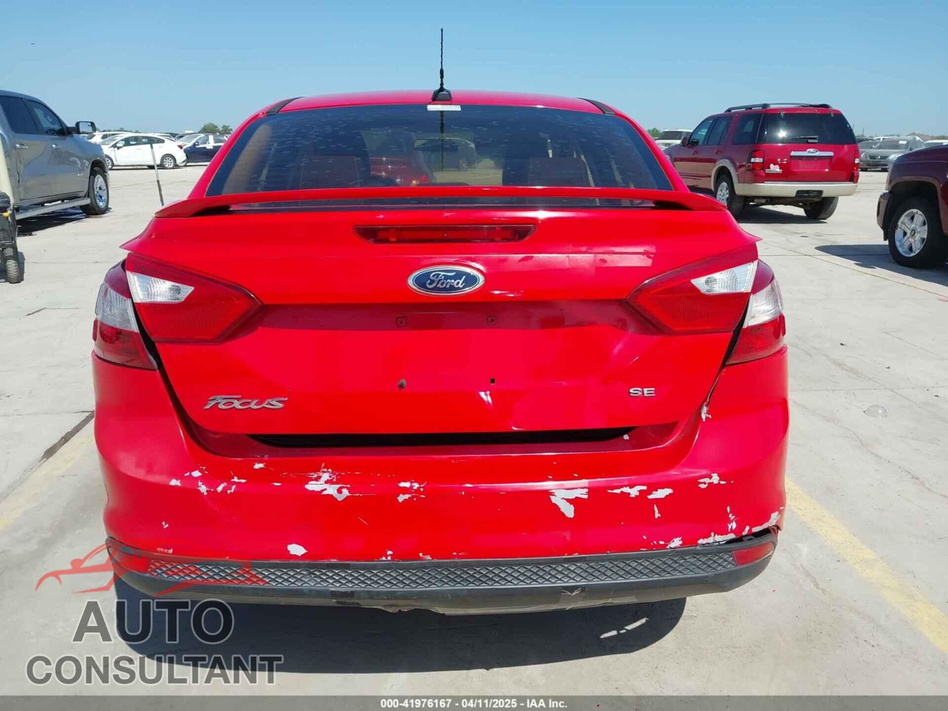 FORD FOCUS 2012 - 1FAHP3F24CL320603