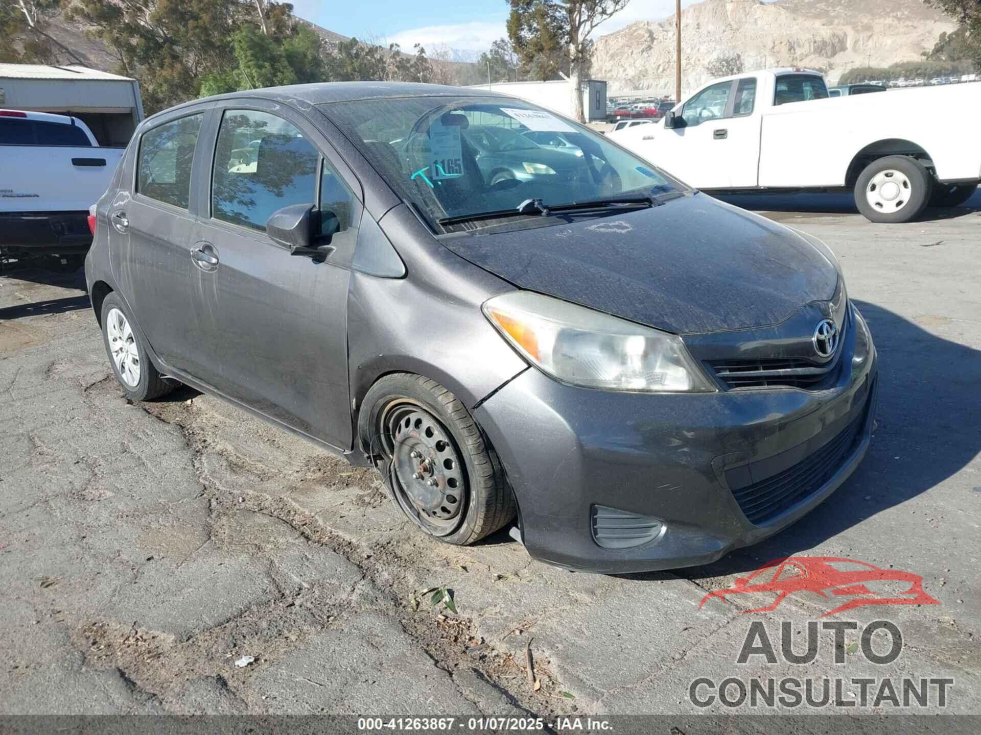 TOYOTA YARIS 2012 - JTDKTUD36CD516064