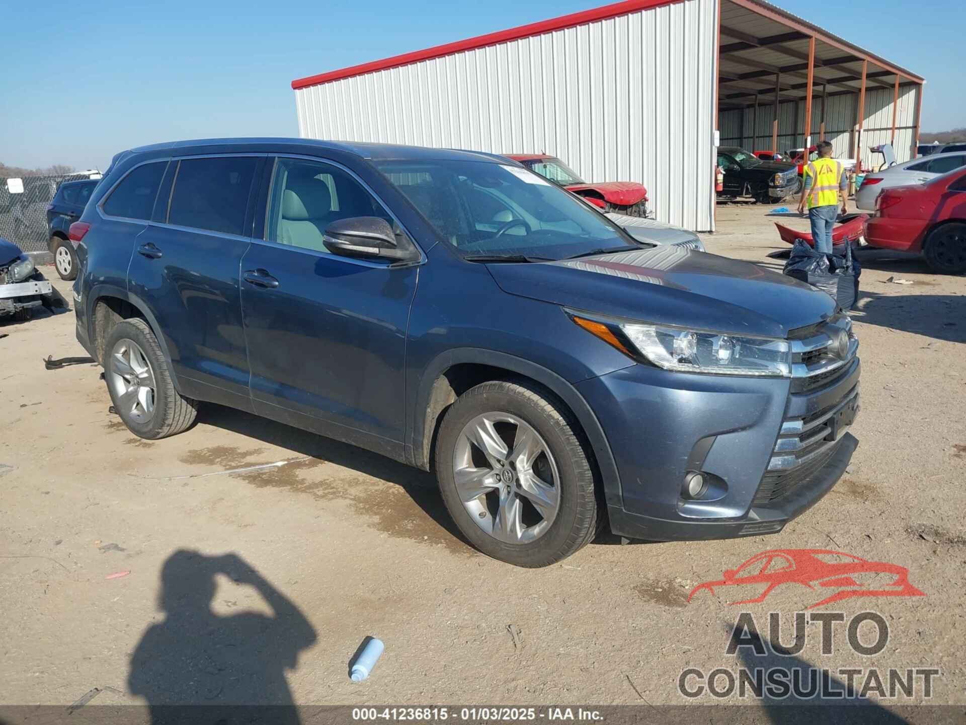 TOYOTA HIGHLANDER 2018 - 5TDYZRFH9JS257358