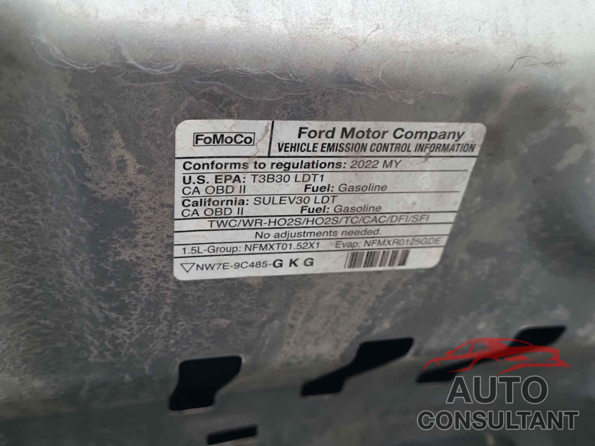 FORD ESCAPE 2022 - 1FMCU0G68NUA73320
