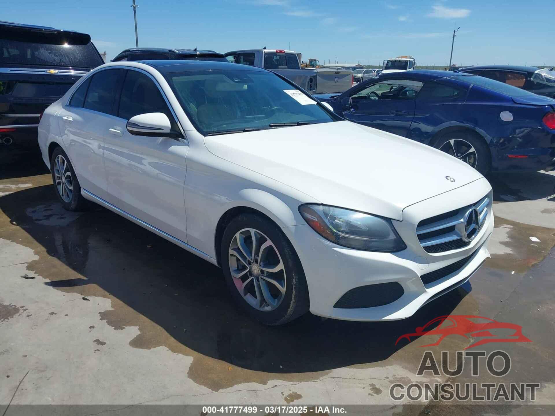 MERCEDES-BENZ C 300 2016 - 55SWF4JB5GU160272
