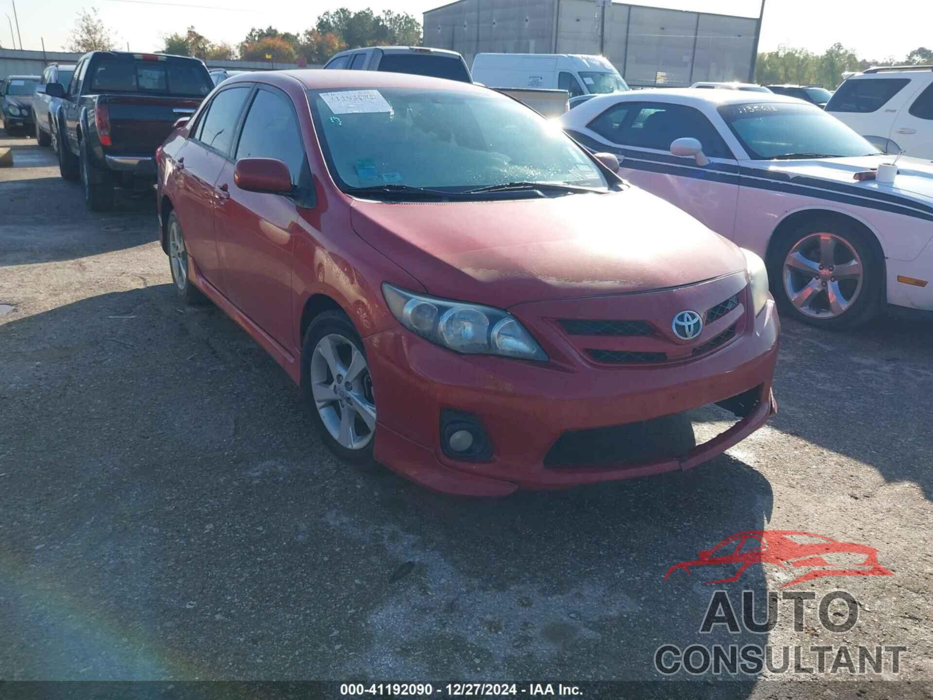 TOYOTA COROLLA 2012 - 5YFBU4EE4CP027026