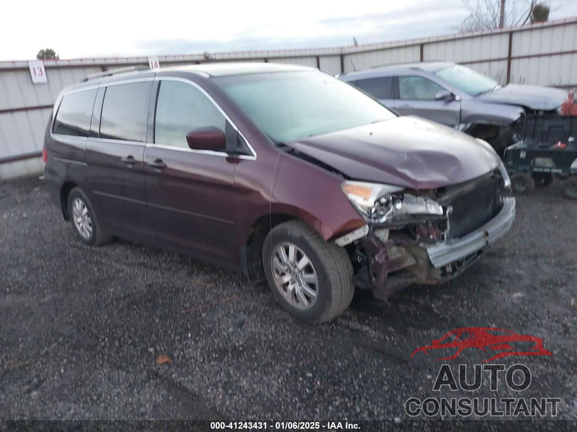 HONDA ODYSSEY 2009 - 5FNRL386X9B021557