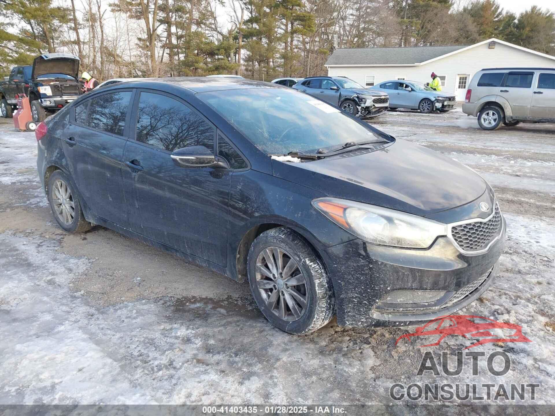 KIA FORTE 2016 - KNAFX4A62G5568289