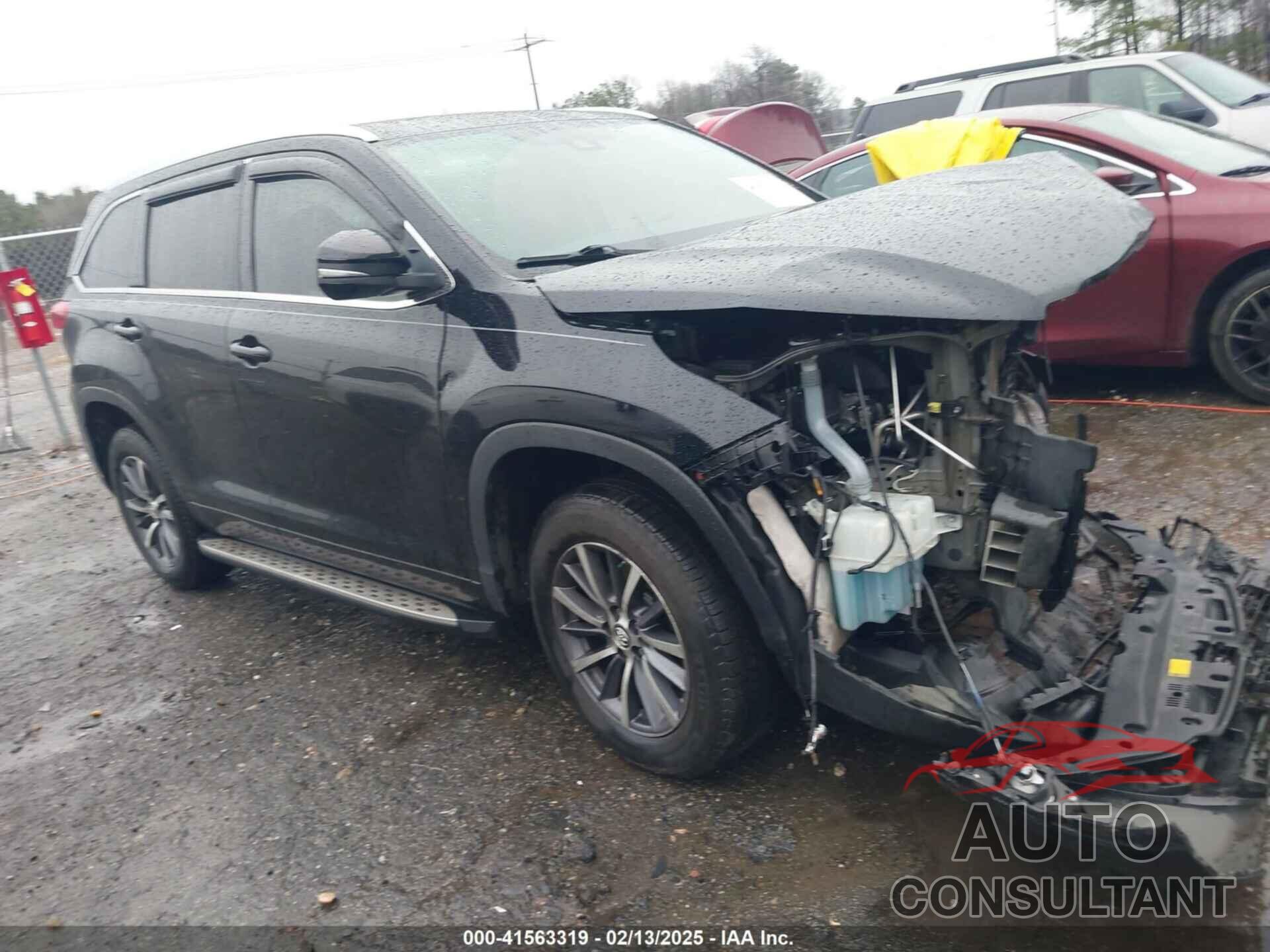 TOYOTA HIGHLANDER 2018 - 5TDKZRFH9JS532023