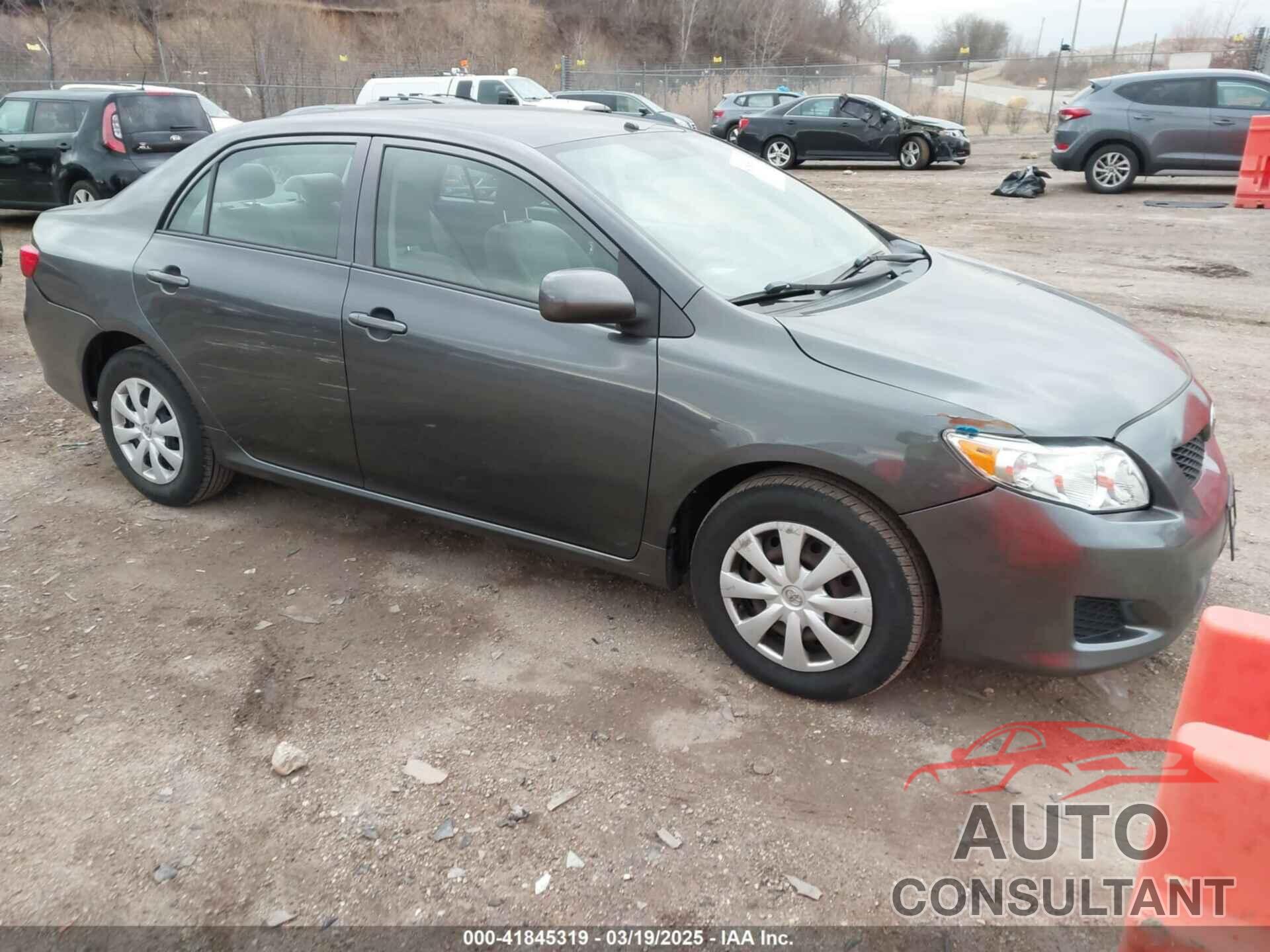TOYOTA COROLLA 2009 - 1NXBU40E69Z164080