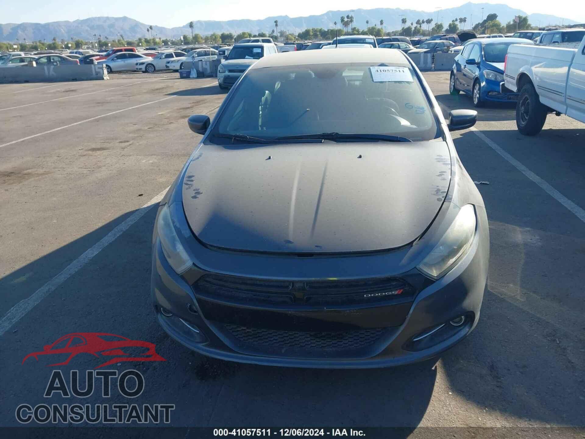 DODGE DART 2015 - 1C3CDFBB5FD243845