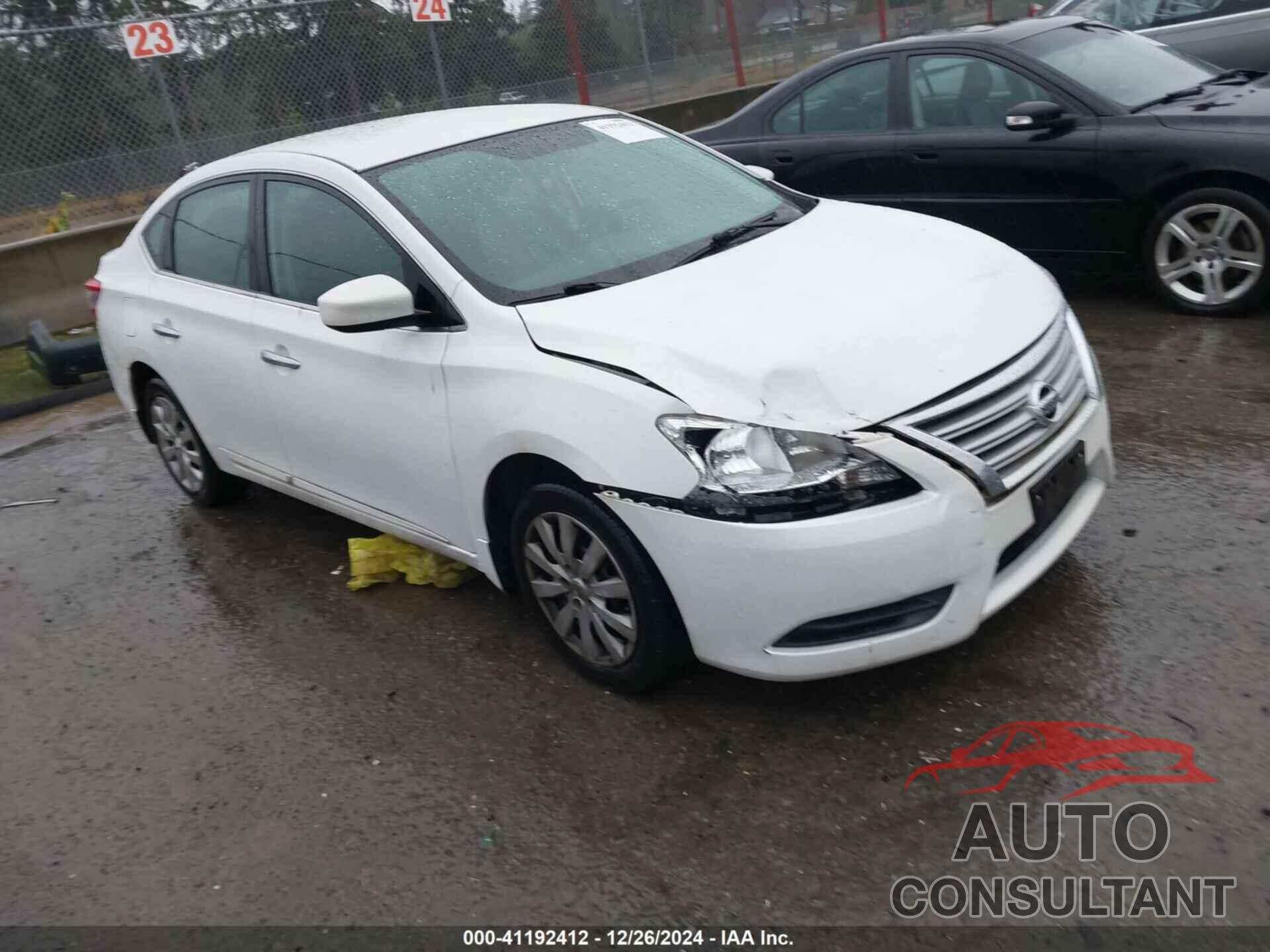 NISSAN SENTRA 2014 - 3N1AB7AP5EY298189