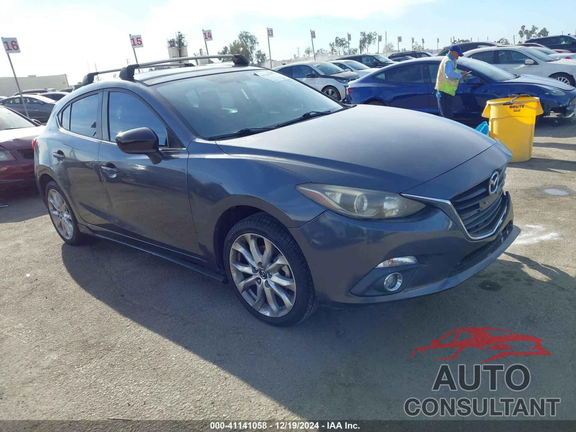 MAZDA MAZDA3 2015 - JM1BM1L37F1219226