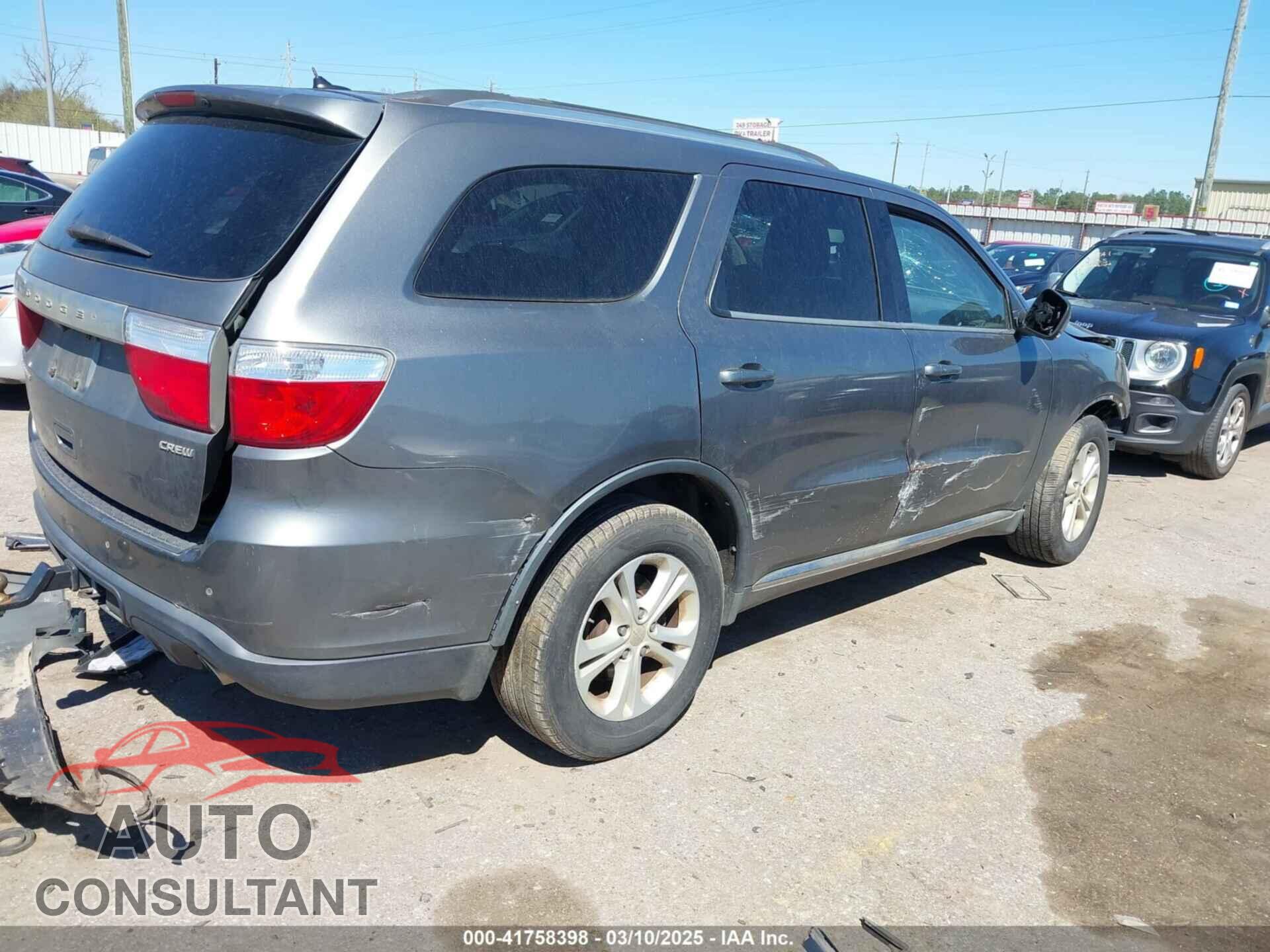 DODGE DURANGO 2011 - 1D4SD4GT1BC685781