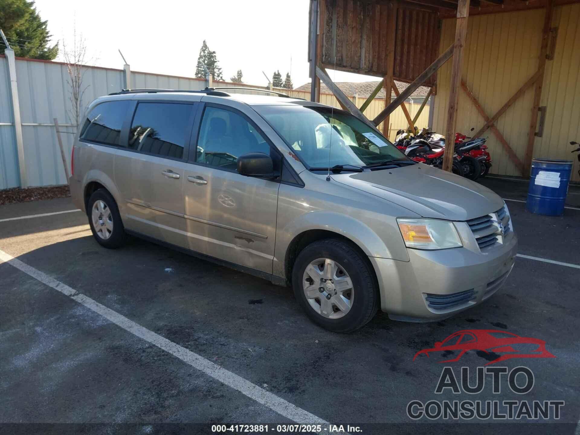 DODGE GRAND CARAVAN 2009 - 2D8HN44E89R617488