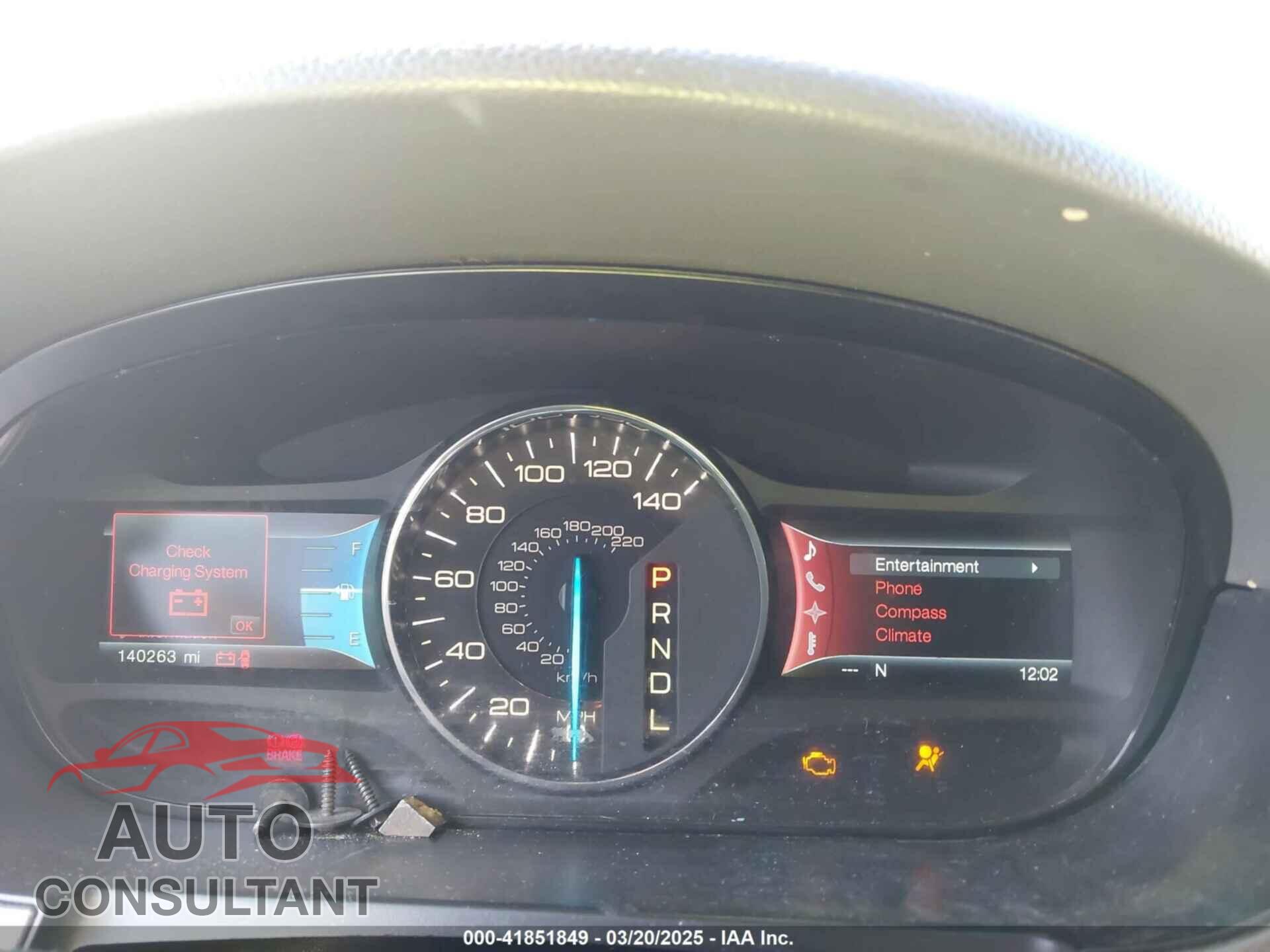 FORD EDGE 2012 - 2FMDK3J91CBA53461