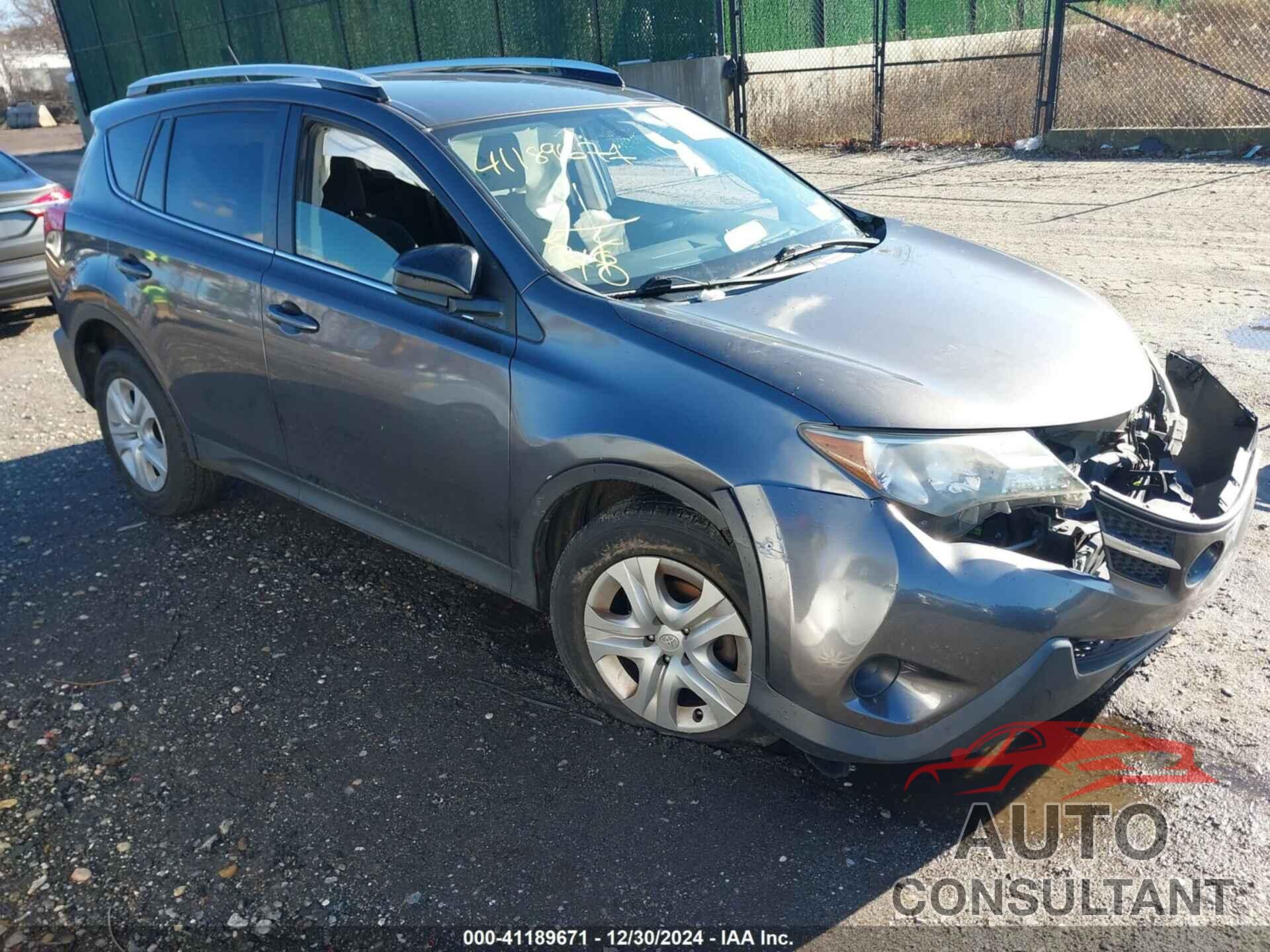 TOYOTA RAV4 2014 - JTMBFREV7E5030509