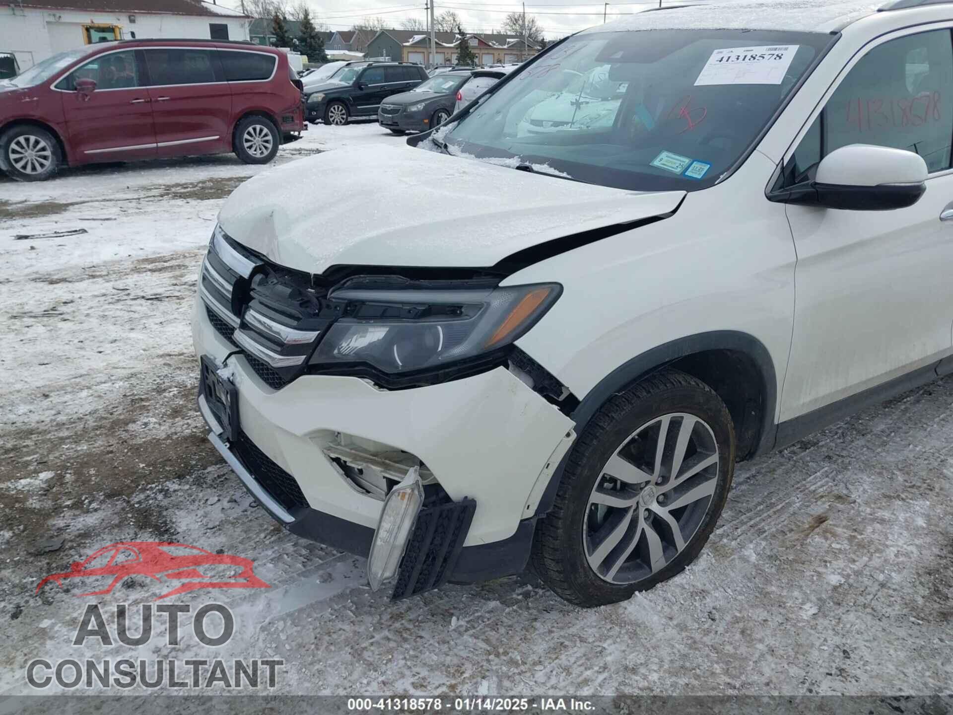 HONDA PILOT 2017 - 5FNYF6H90HB035691
