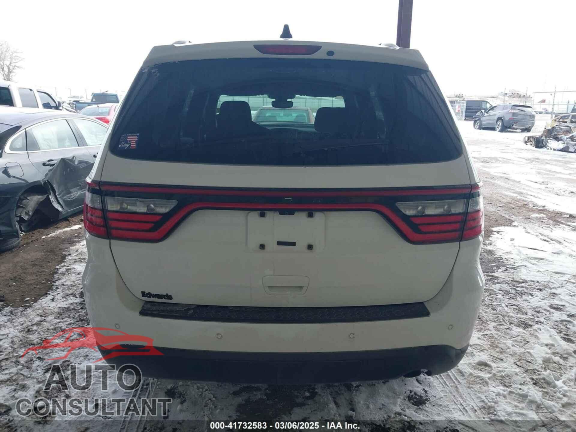 DODGE DURANGO 2017 - 1C4RDJAG5HC611777