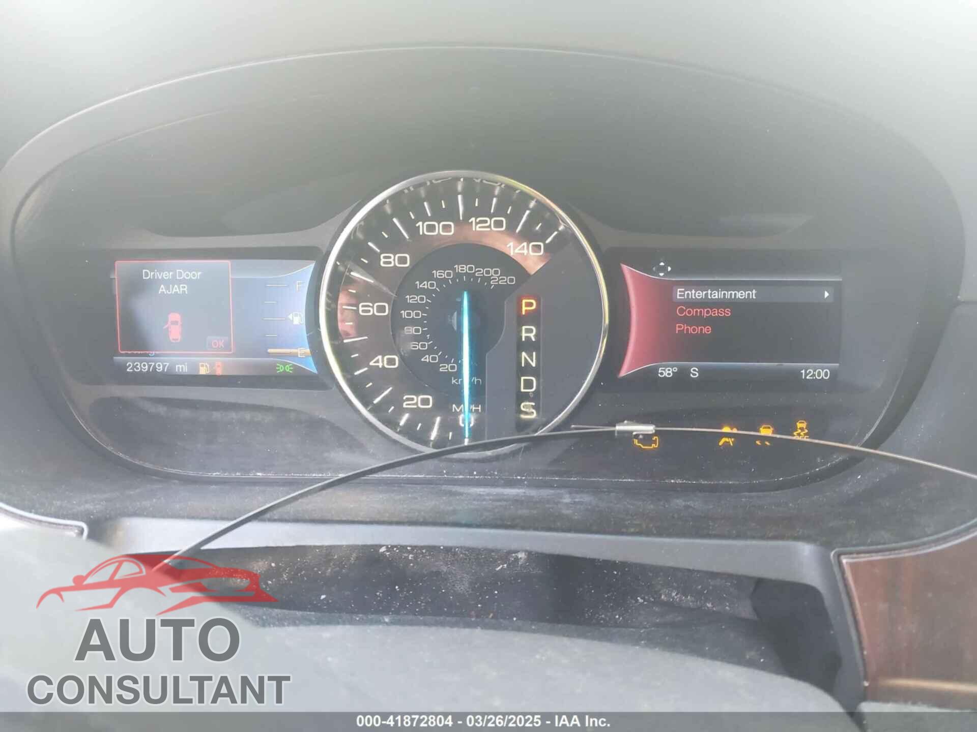 FORD EDGE 2014 - 2FMDK3KC6EBA38452