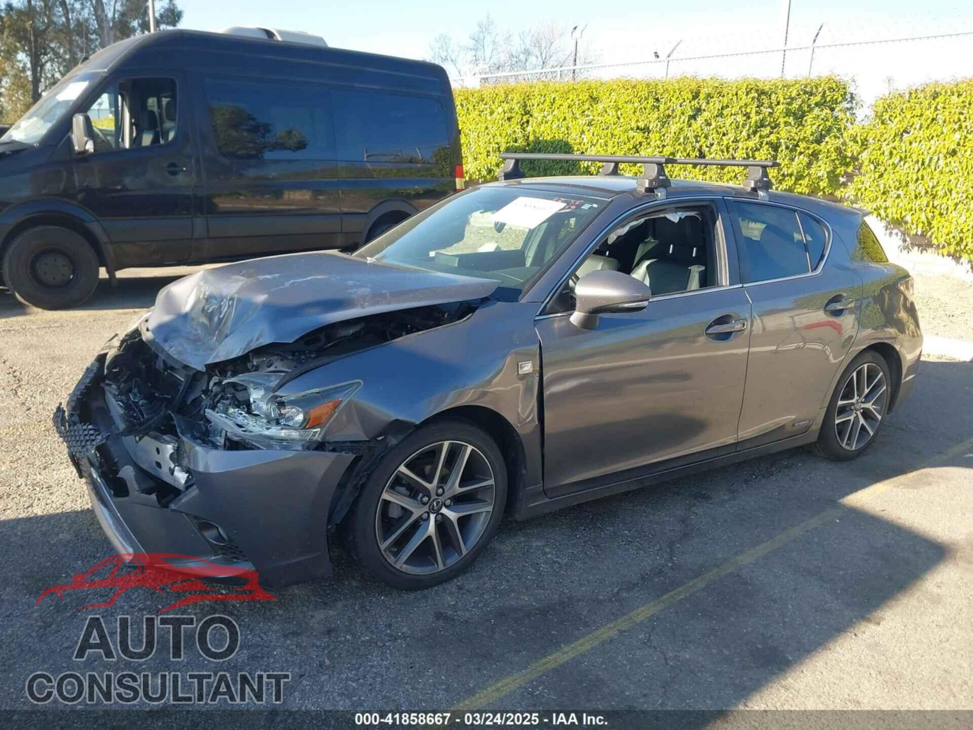 LEXUS CT 200H 2016 - JTHKD5BH4G2258564