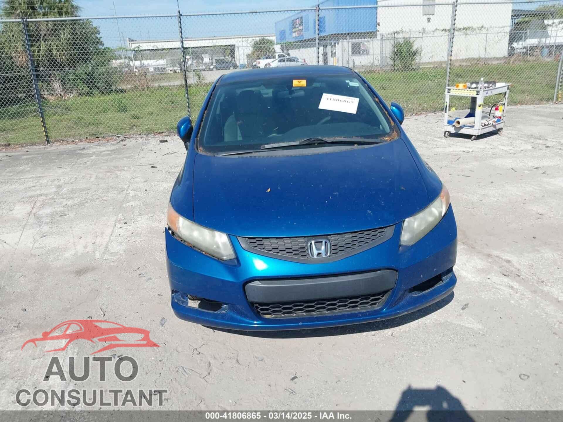 HONDA CIVIC 2012 - 2HGFG3B51CH538773