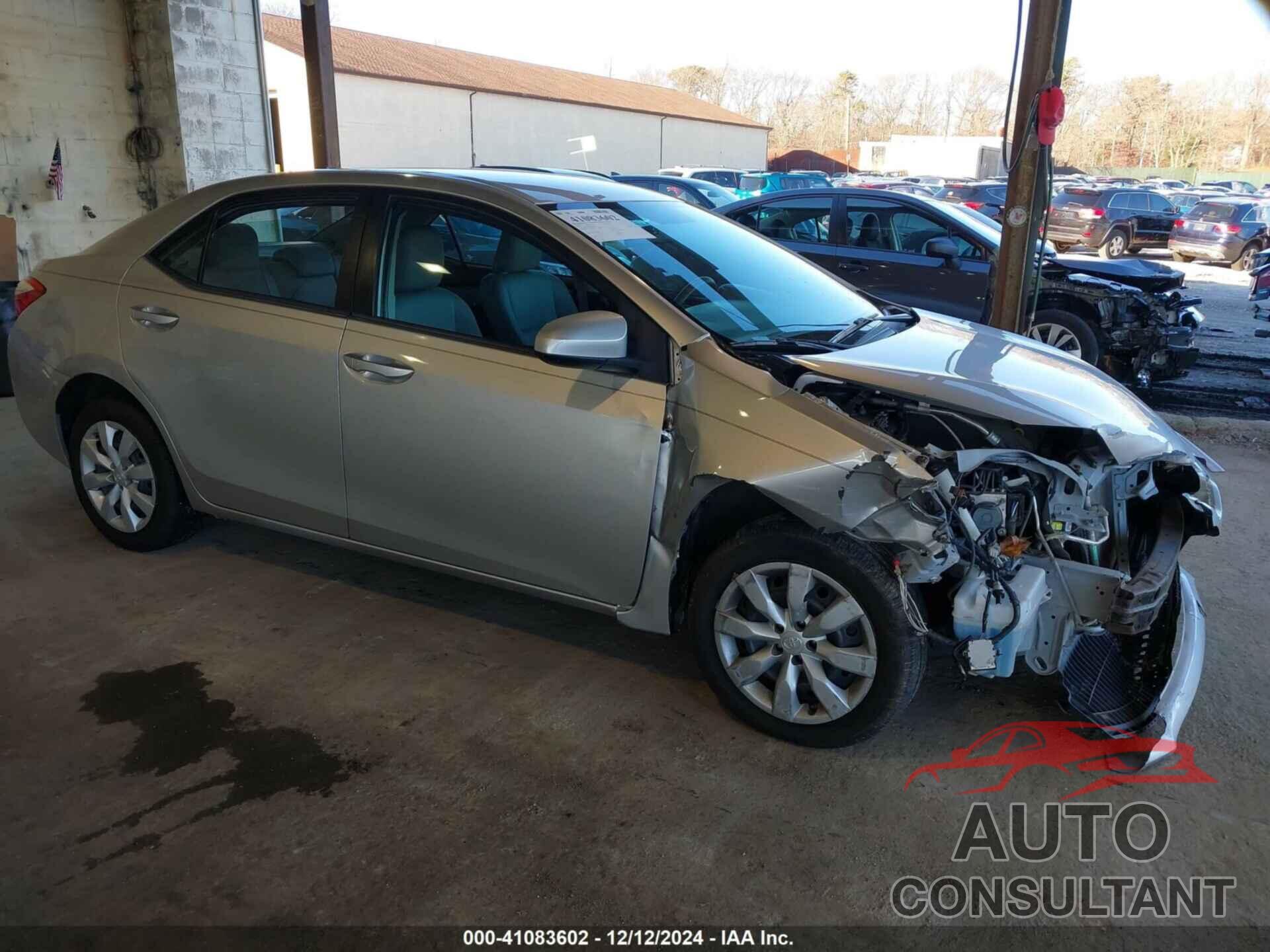 TOYOTA COROLLA 2014 - 2T1BURHE4EC137571