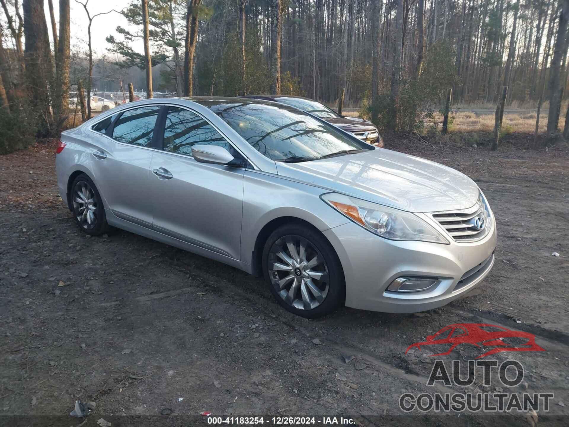 HYUNDAI AZERA 2013 - KMHFH4JG9DA198787