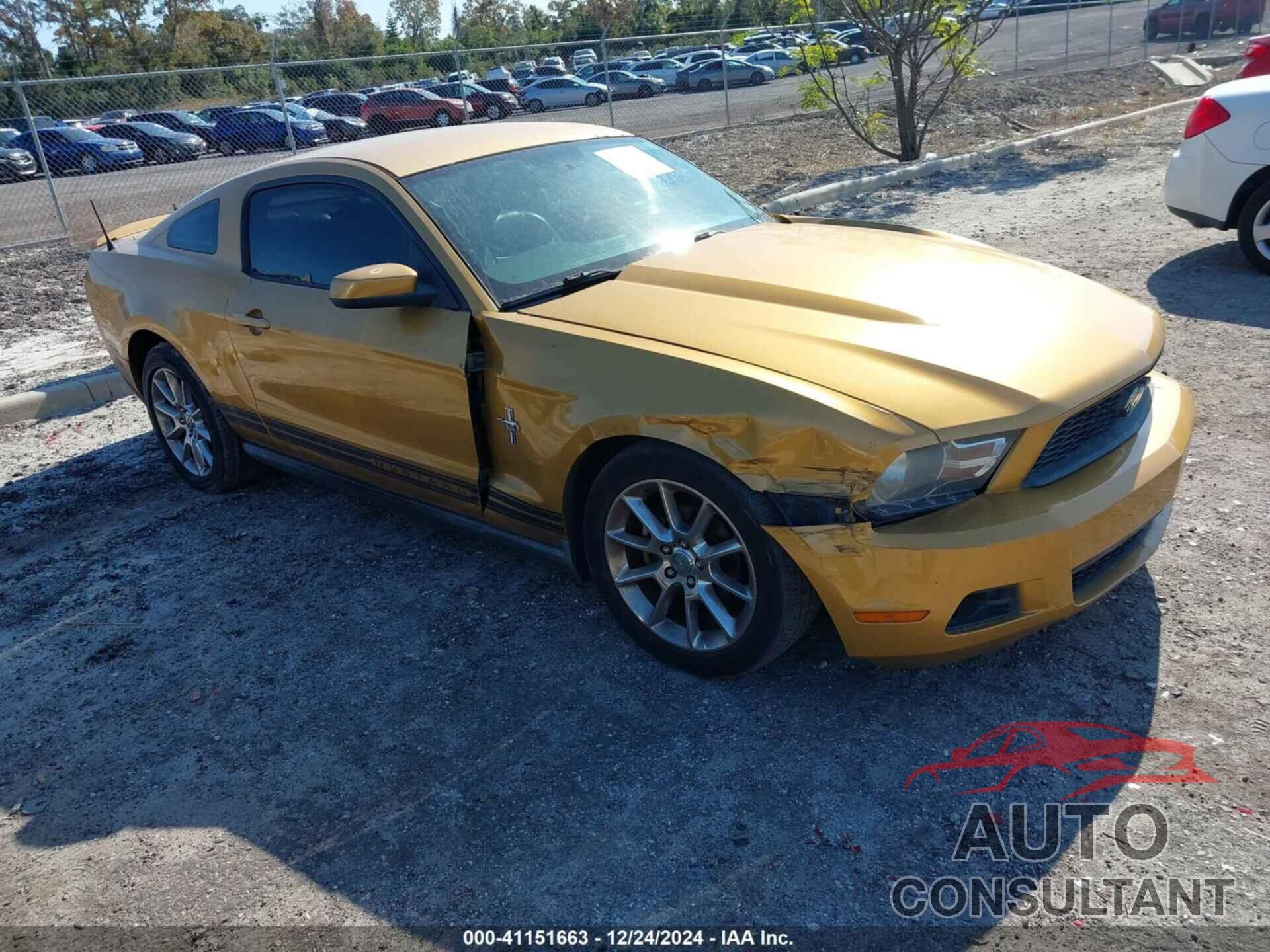 FORD MUSTANG 2010 - 1ZVBP8AN6A5146269