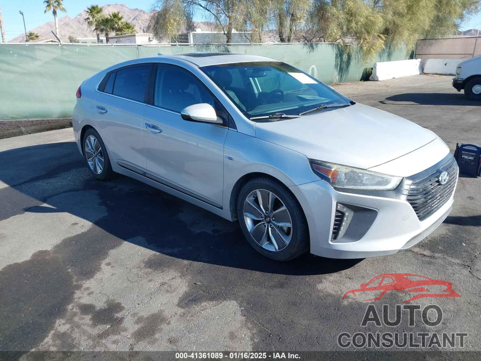 HYUNDAI IONIQ HYBRID 2017 - KMHC85LC2HU030769