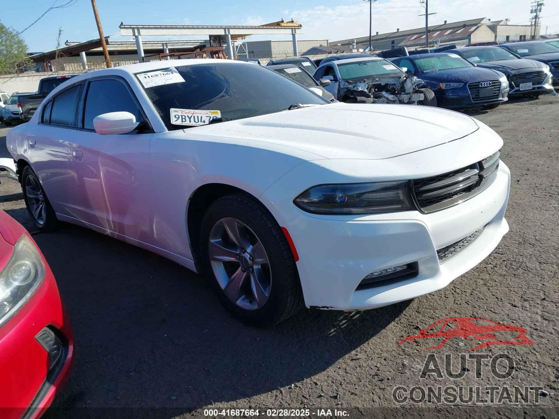 DODGE CHARGER 2017 - 2C3CDXHG9HH649531