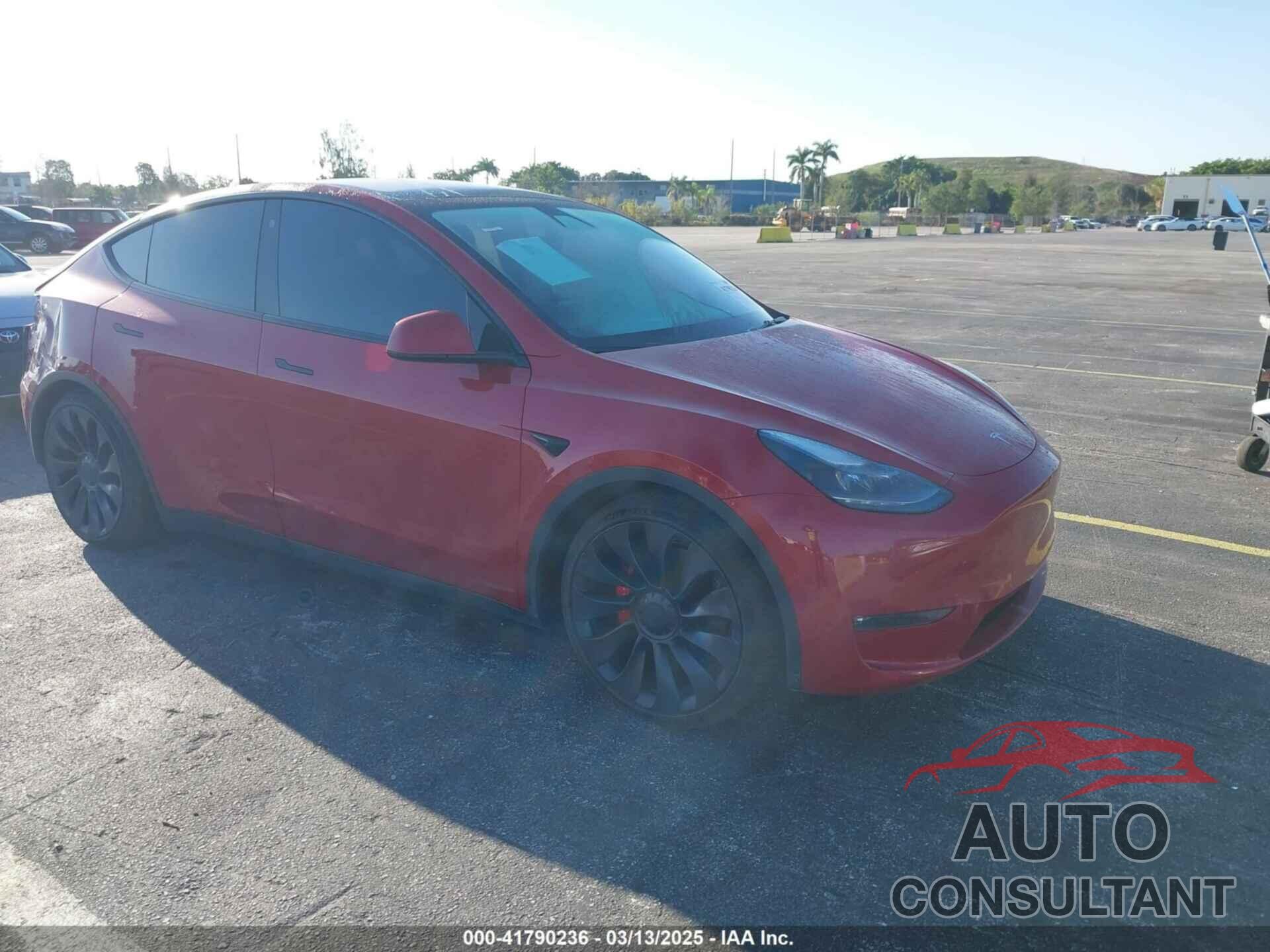 TESLA MODEL Y 2022 - 7SAYGDEF8NF351981