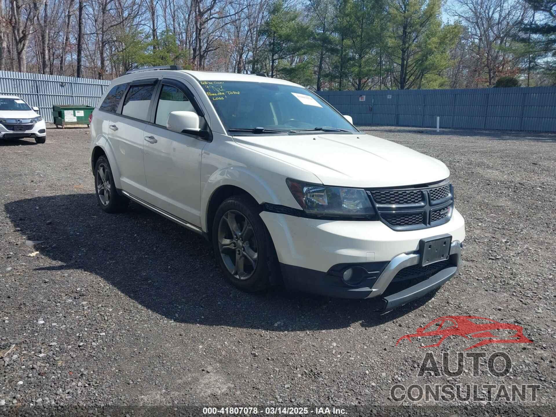 DODGE JOURNEY 2016 - 3C4PDDGGXGT242191