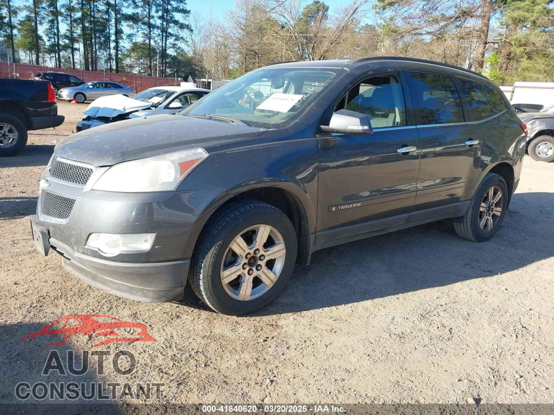 CHEVROLET TRAVERSE 2009 - 1GNER23D09S102168