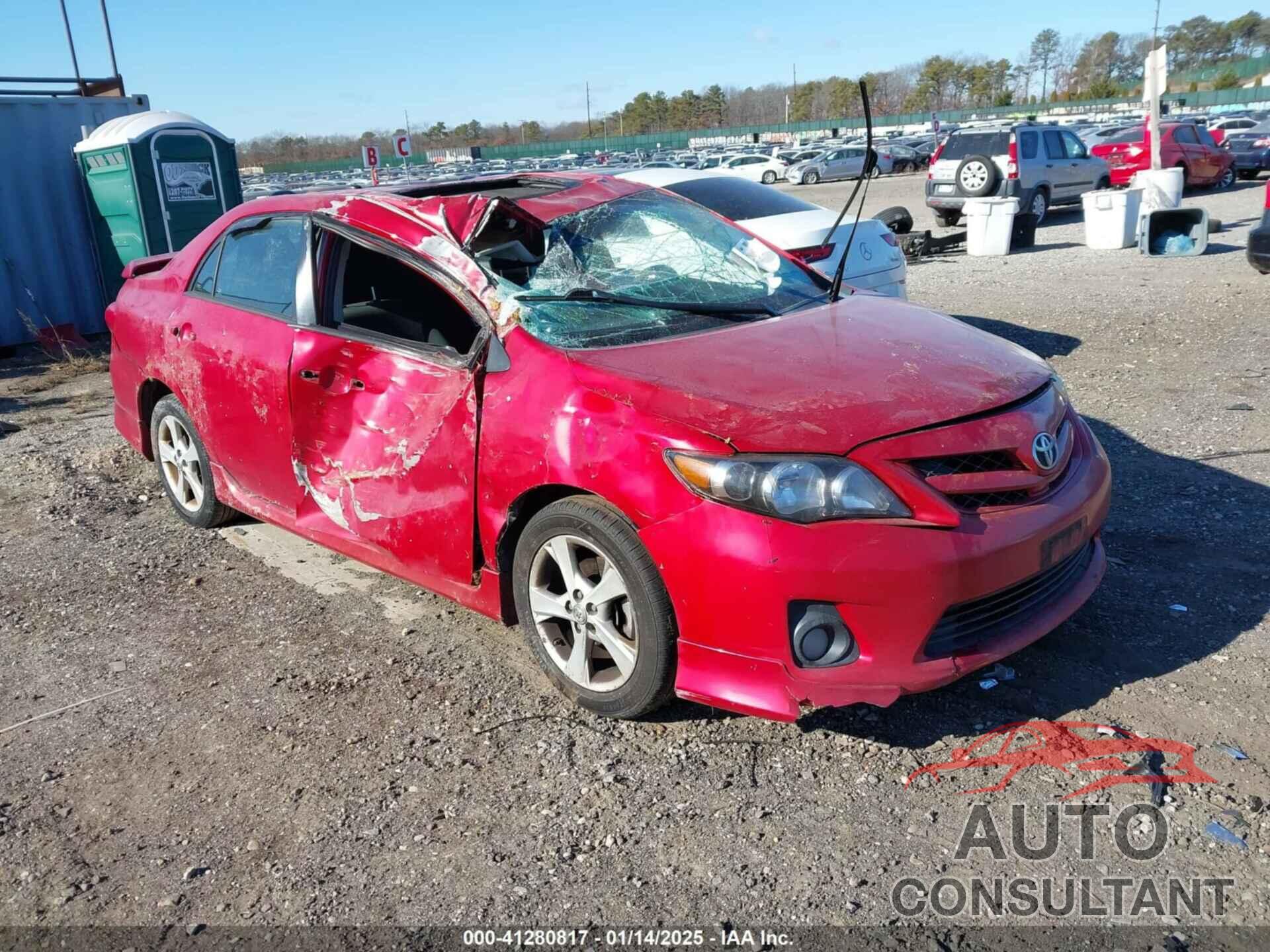 TOYOTA COROLLA 2012 - 2T1BU4EE1CC789004