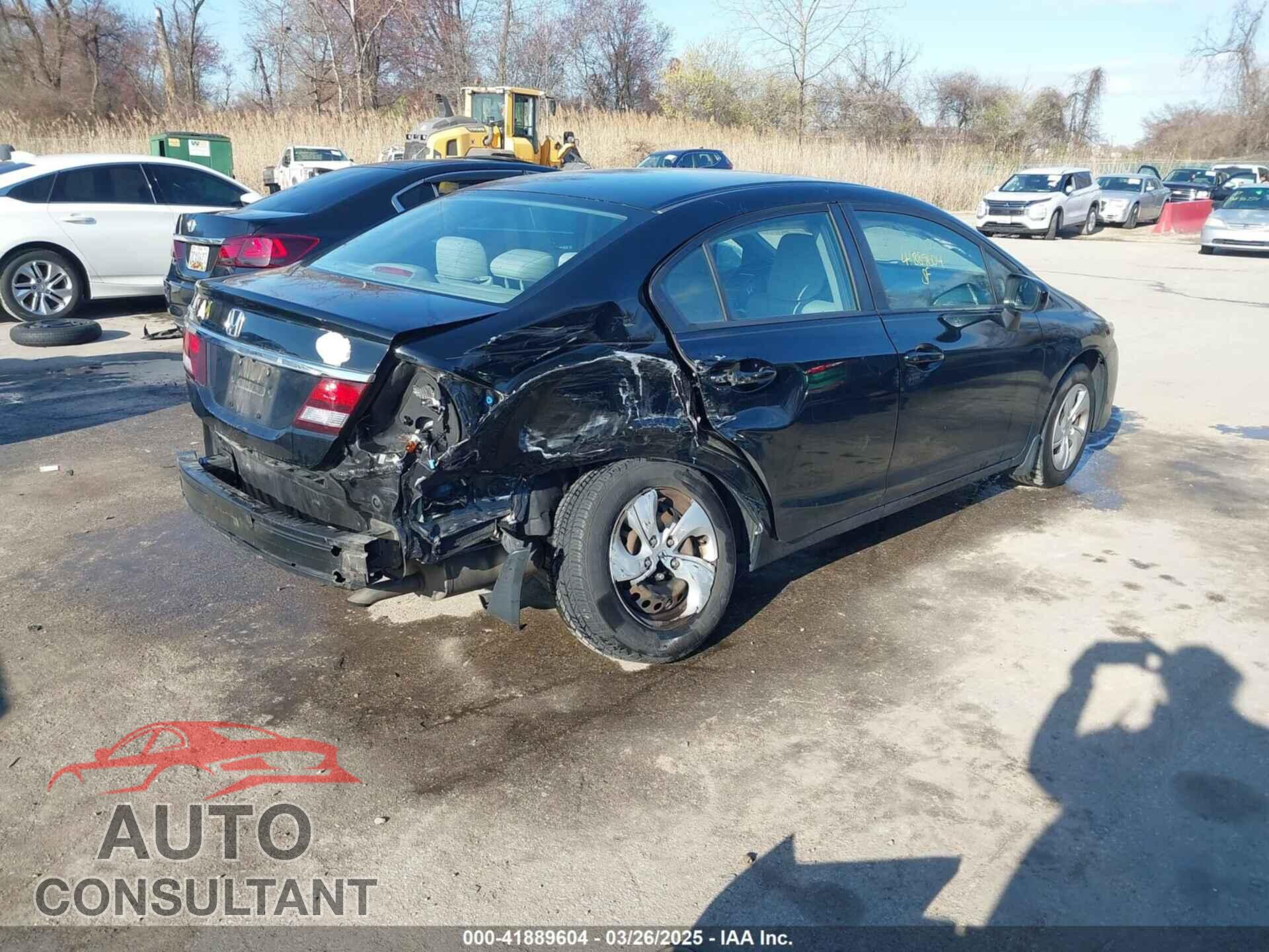 HONDA CIVIC 2014 - 19XFB2F54EE223174