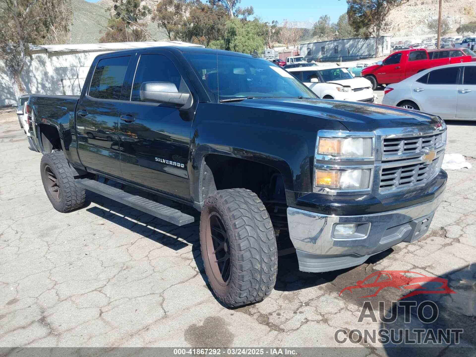 CHEVROLET SILVERADO 1500 2014 - 3GCPCREC5EG484876
