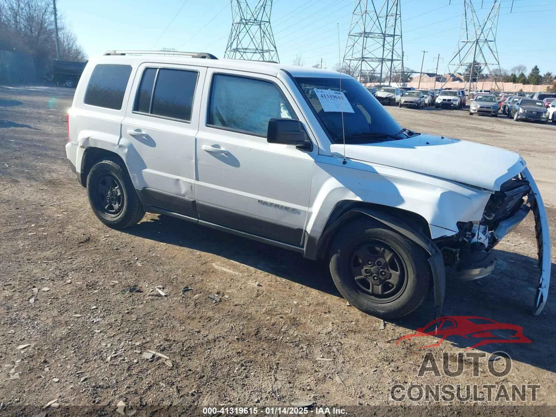 JEEP PATRIOT 2016 - 1C4NJPBA0GD526777