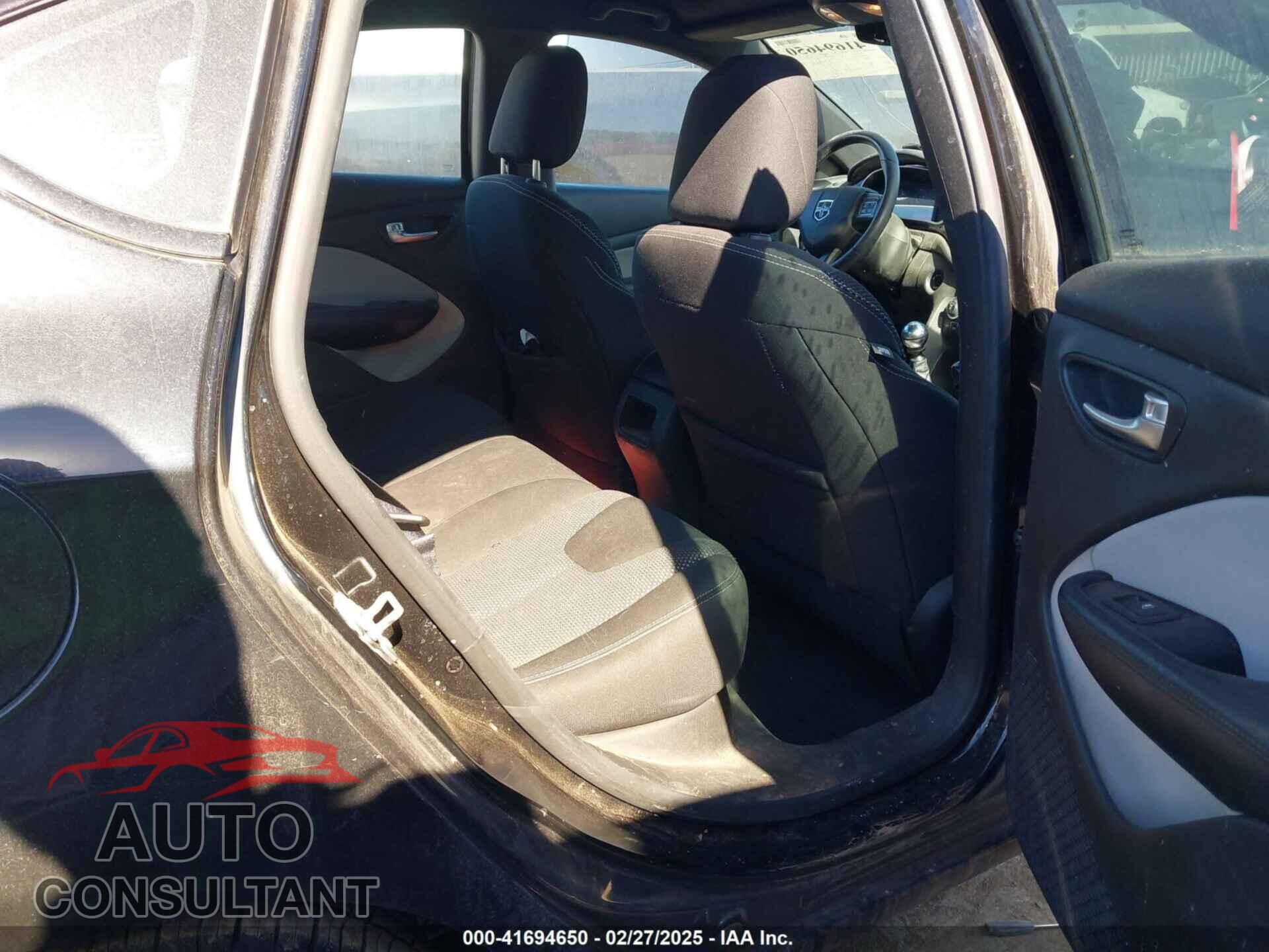 DODGE DART 2015 - 1C3CDFBB0FD378067