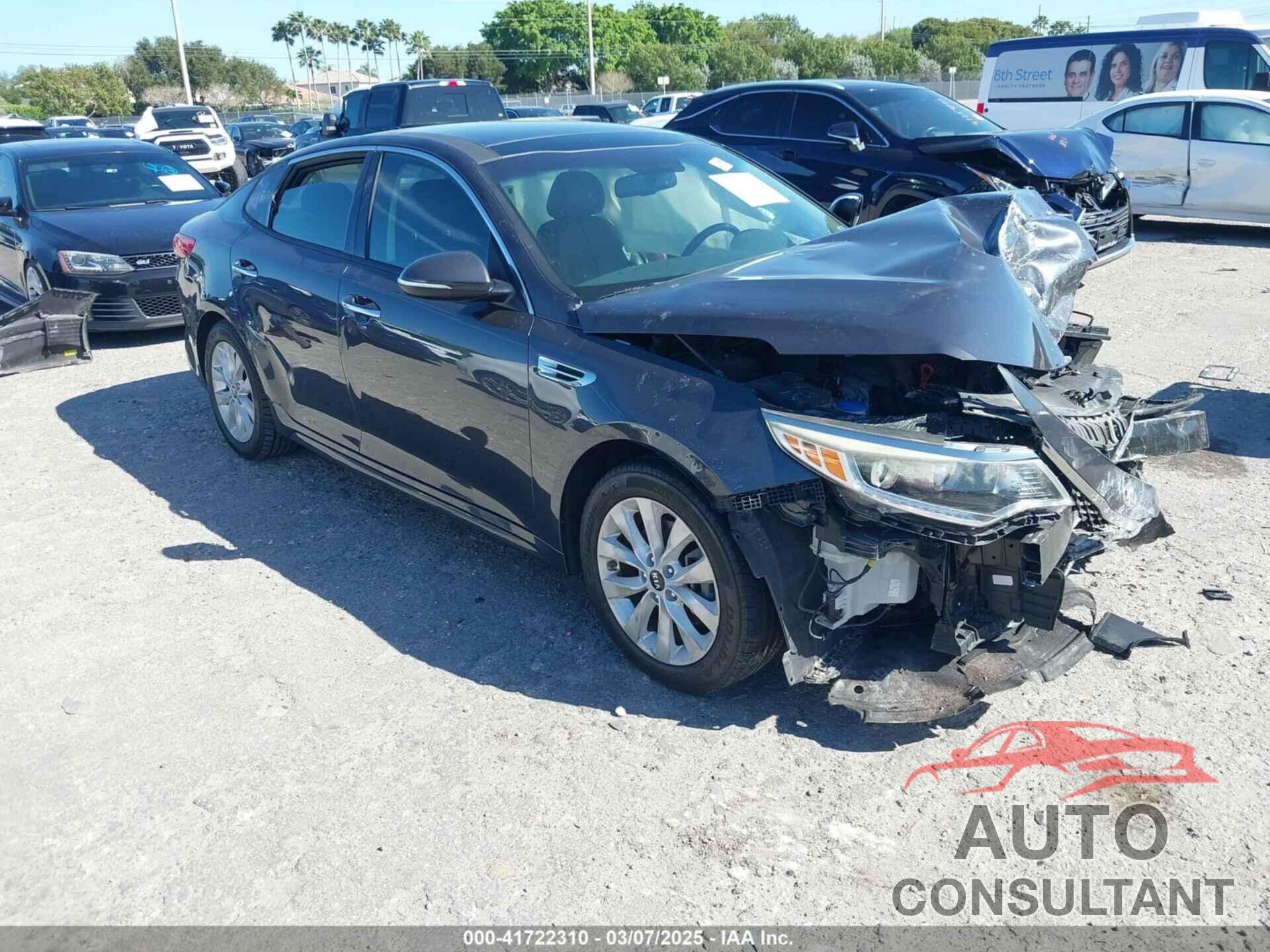 KIA OPTIMA 2018 - 5XXGU4L36JG223501