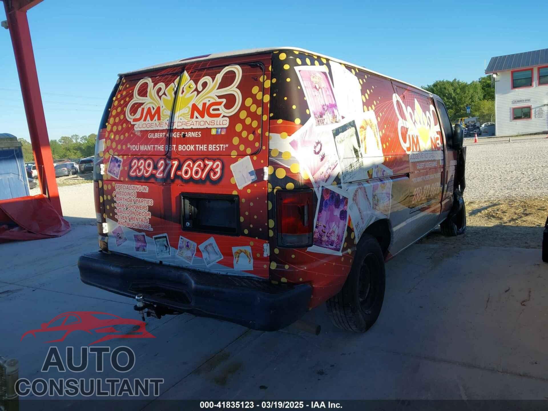 FORD E-150 2011 - 1FTNE1EW8BDB25415