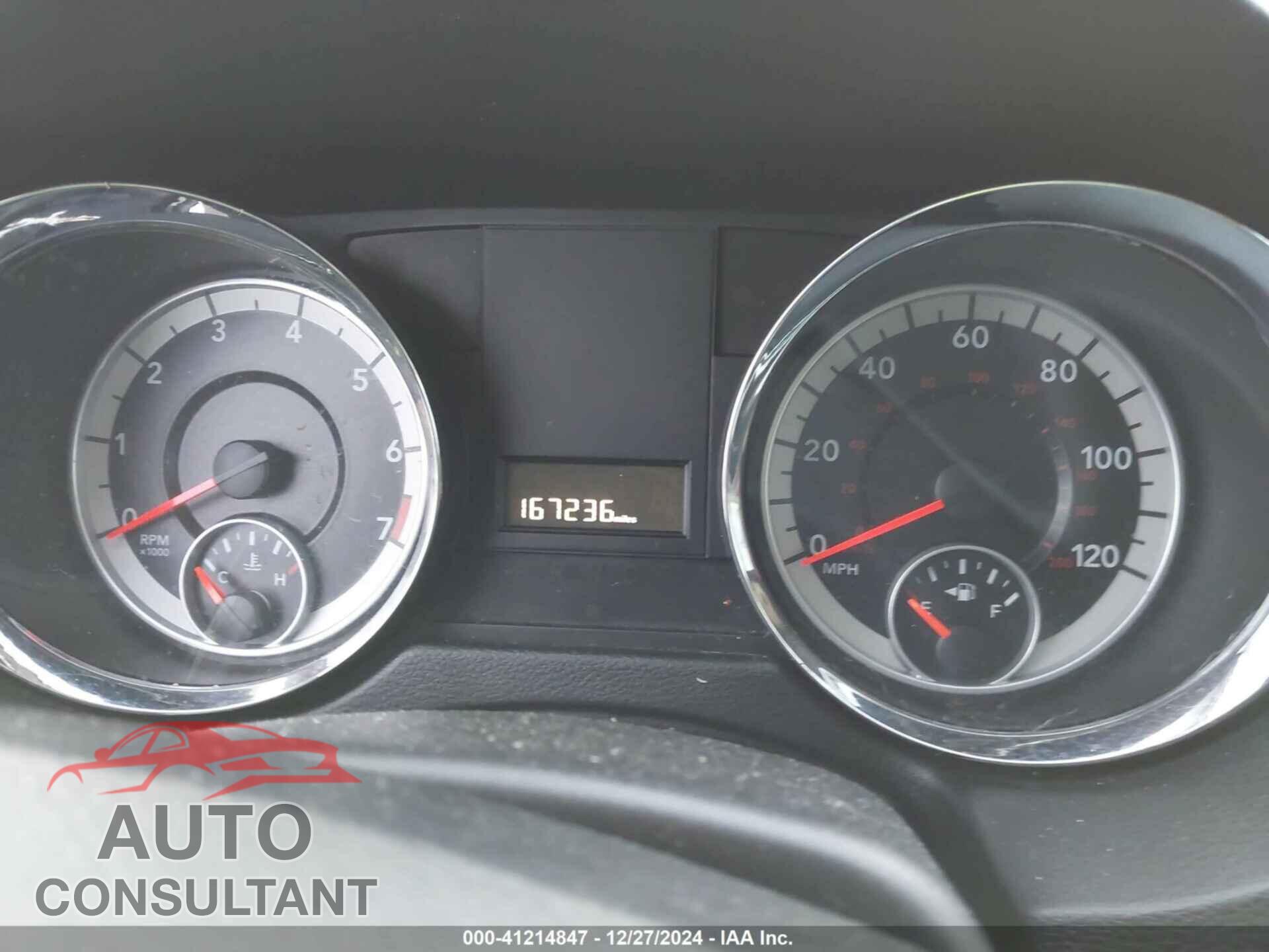 DODGE GRAND CARAVAN 2013 - 2C4RDGCG0DR553675
