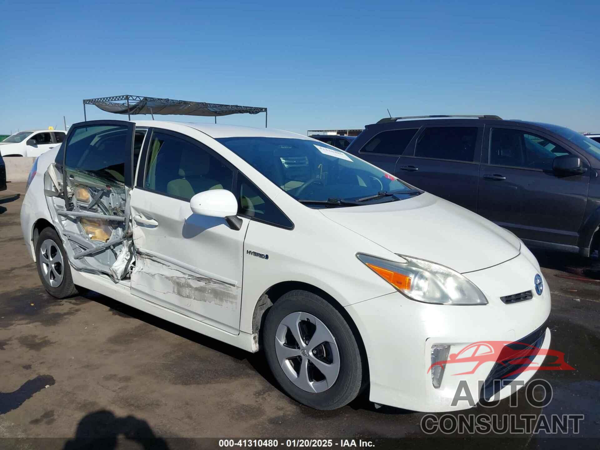 TOYOTA PRIUS 2012 - JTDKN3DUXC5457950