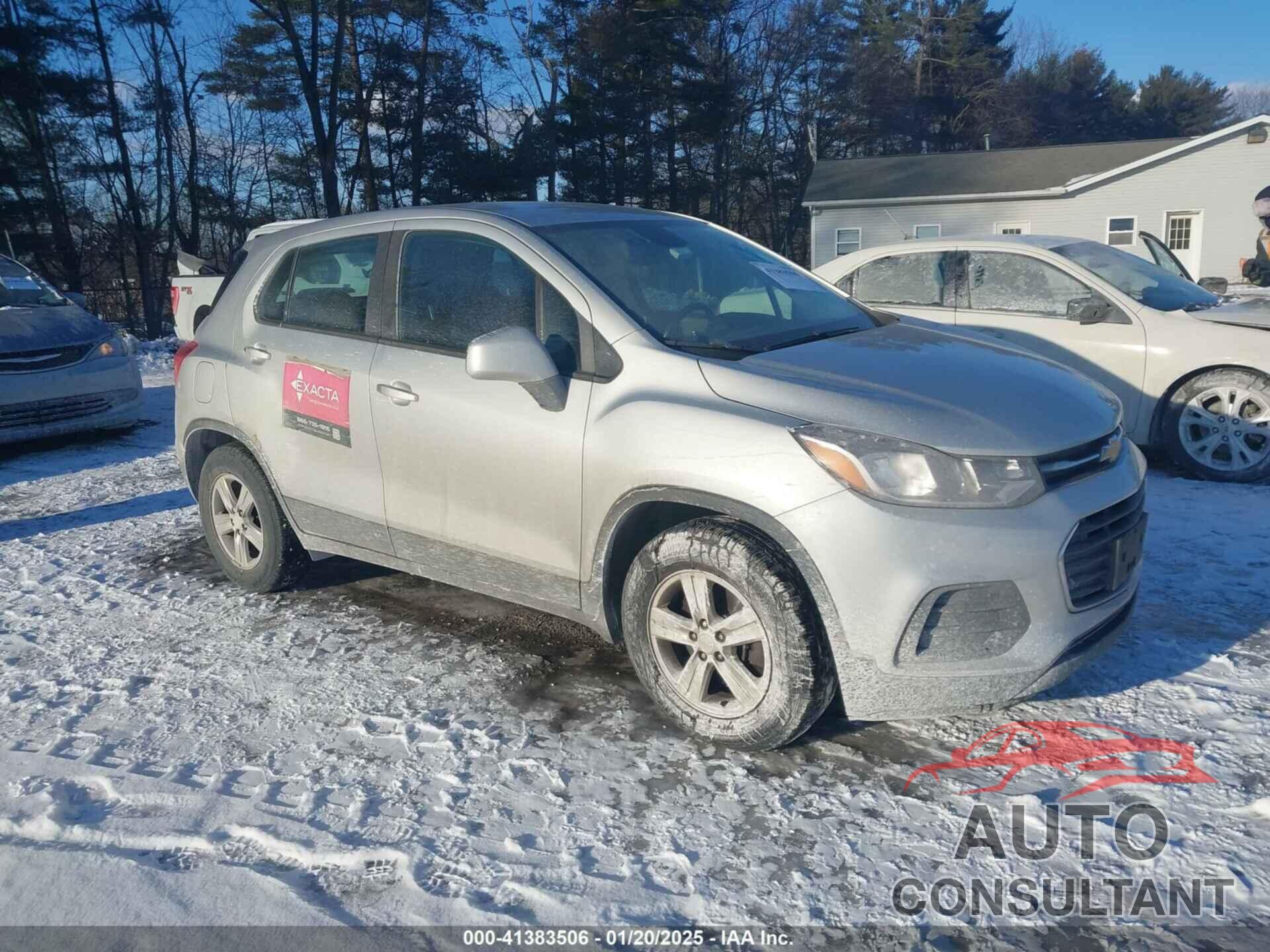 CHEVROLET TRAX 2020 - 3GNCJKSB9LL121922