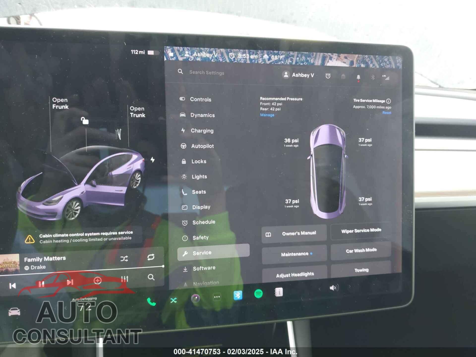 TESLA MODEL 3 2018 - 5YJ3E1EA6JF176236