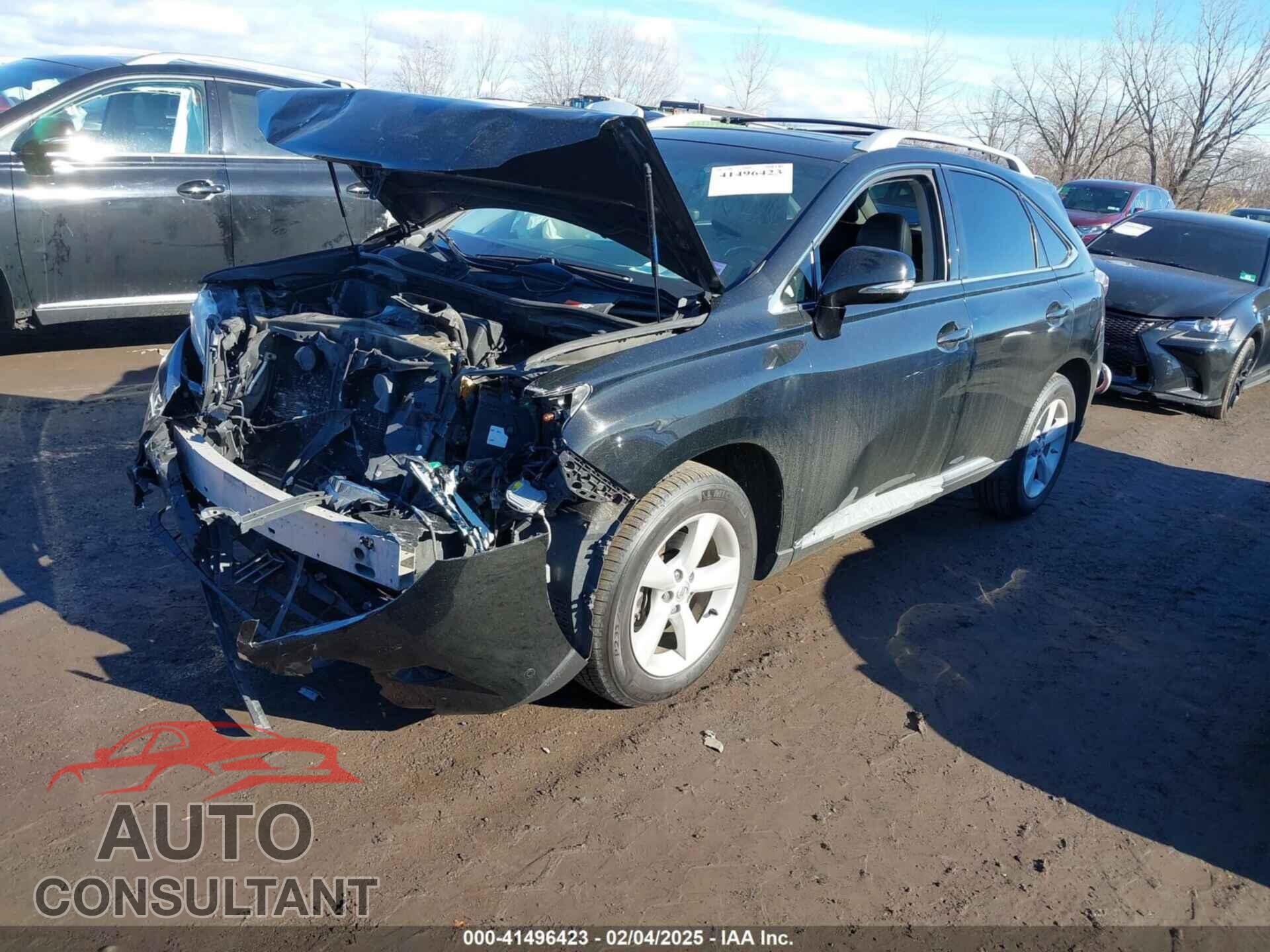 LEXUS RX 350 2013 - 2T2BK1BA3DC189202