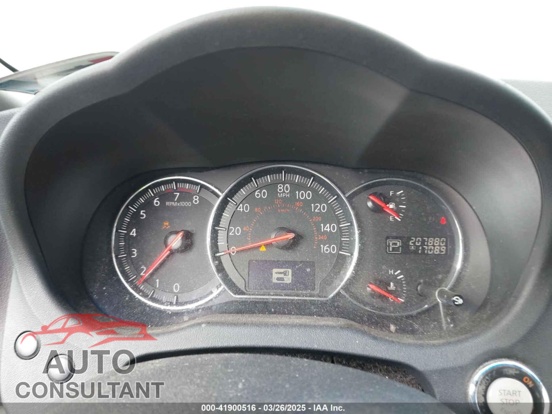 NISSAN MAXIMA 2012 - 1N4AA5AP2CC849114