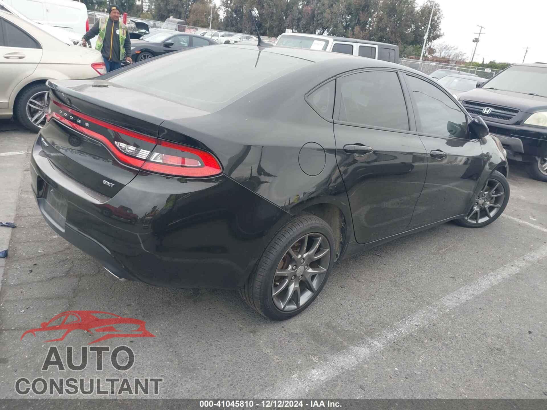 DODGE DART 2013 - 1C3CDFBA5DD300338