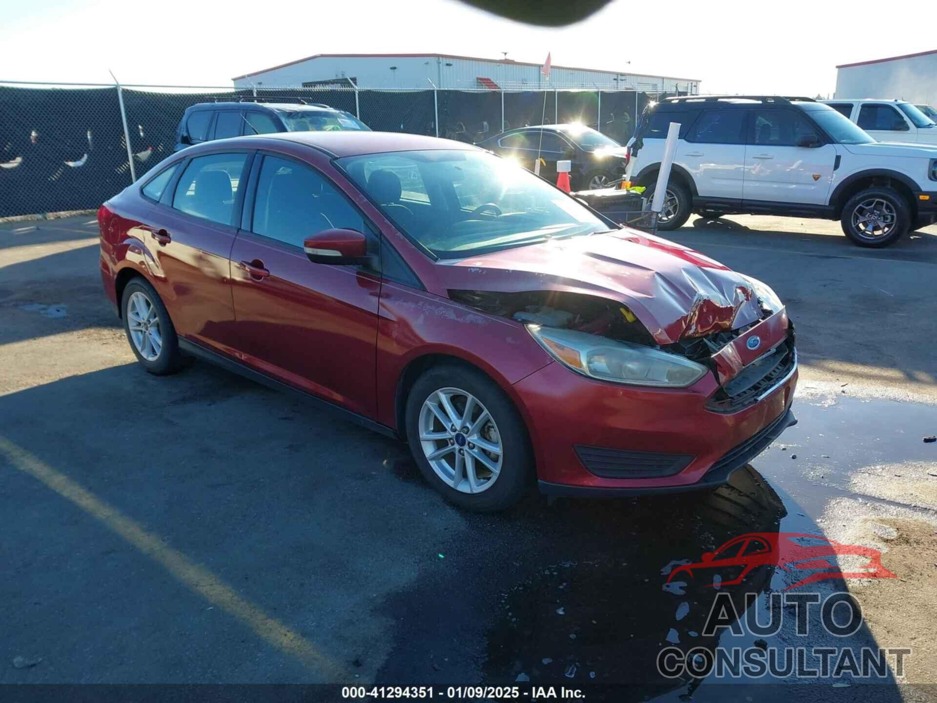 FORD FOCUS 2016 - 1FADP3F20GL318125