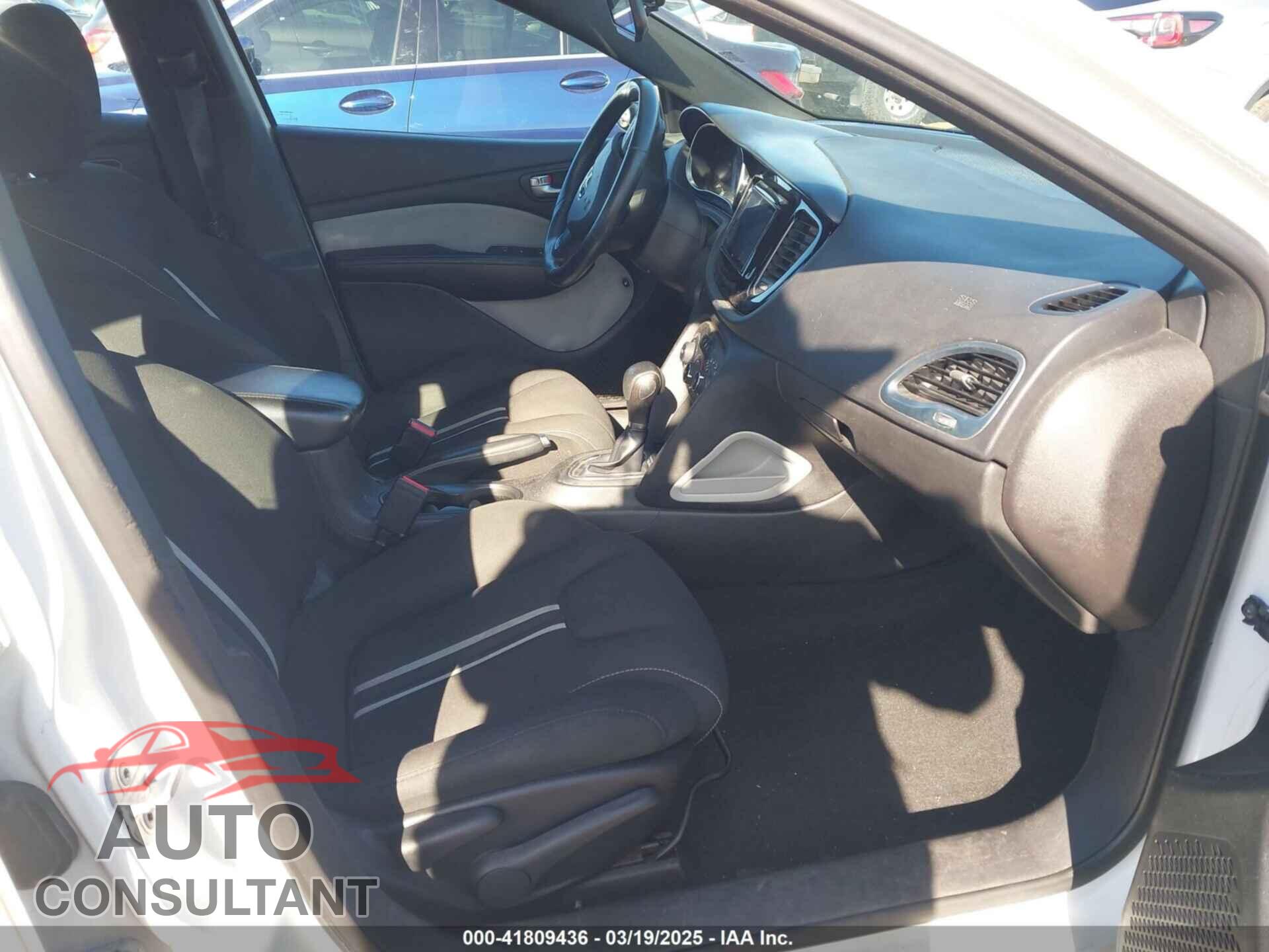 DODGE DART 2013 - 1C3CDFBA2DD268111