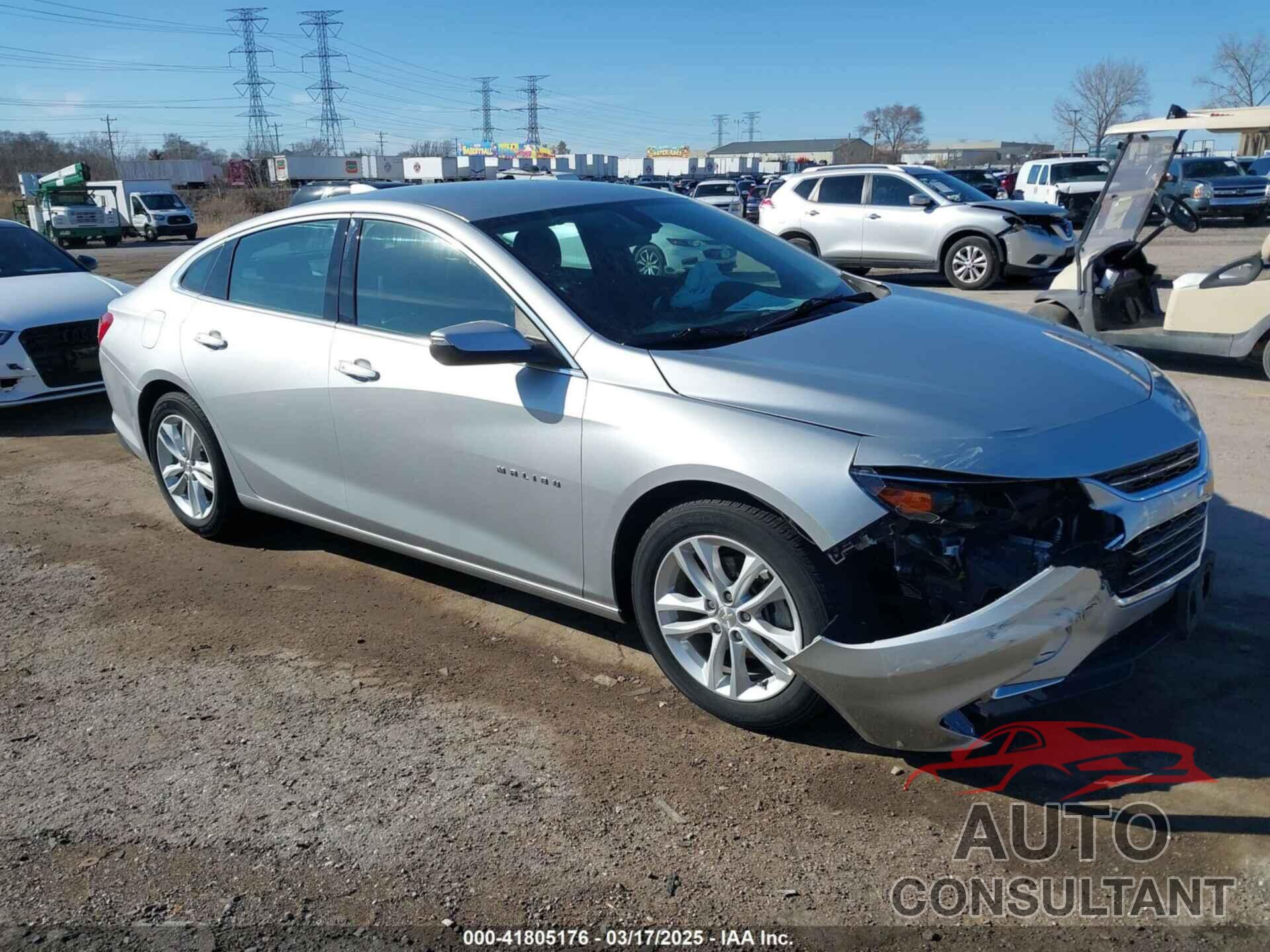 CHEVROLET MALIBU 2016 - 1G1ZE5ST7GF268623