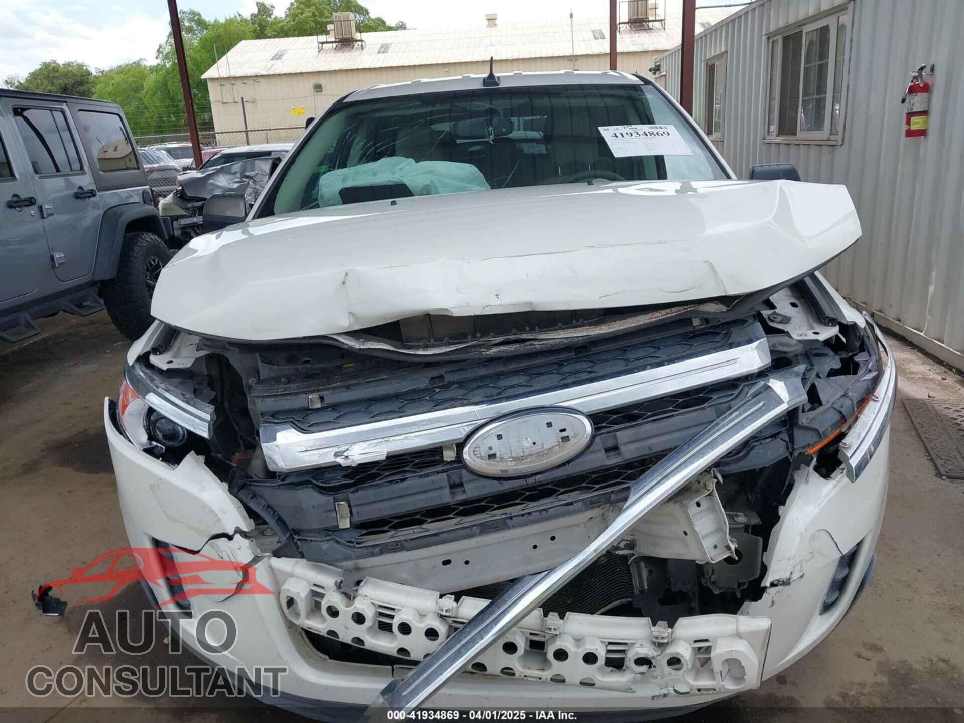 FORD EDGE 2012 - 2FMDK3GC9CBA41707