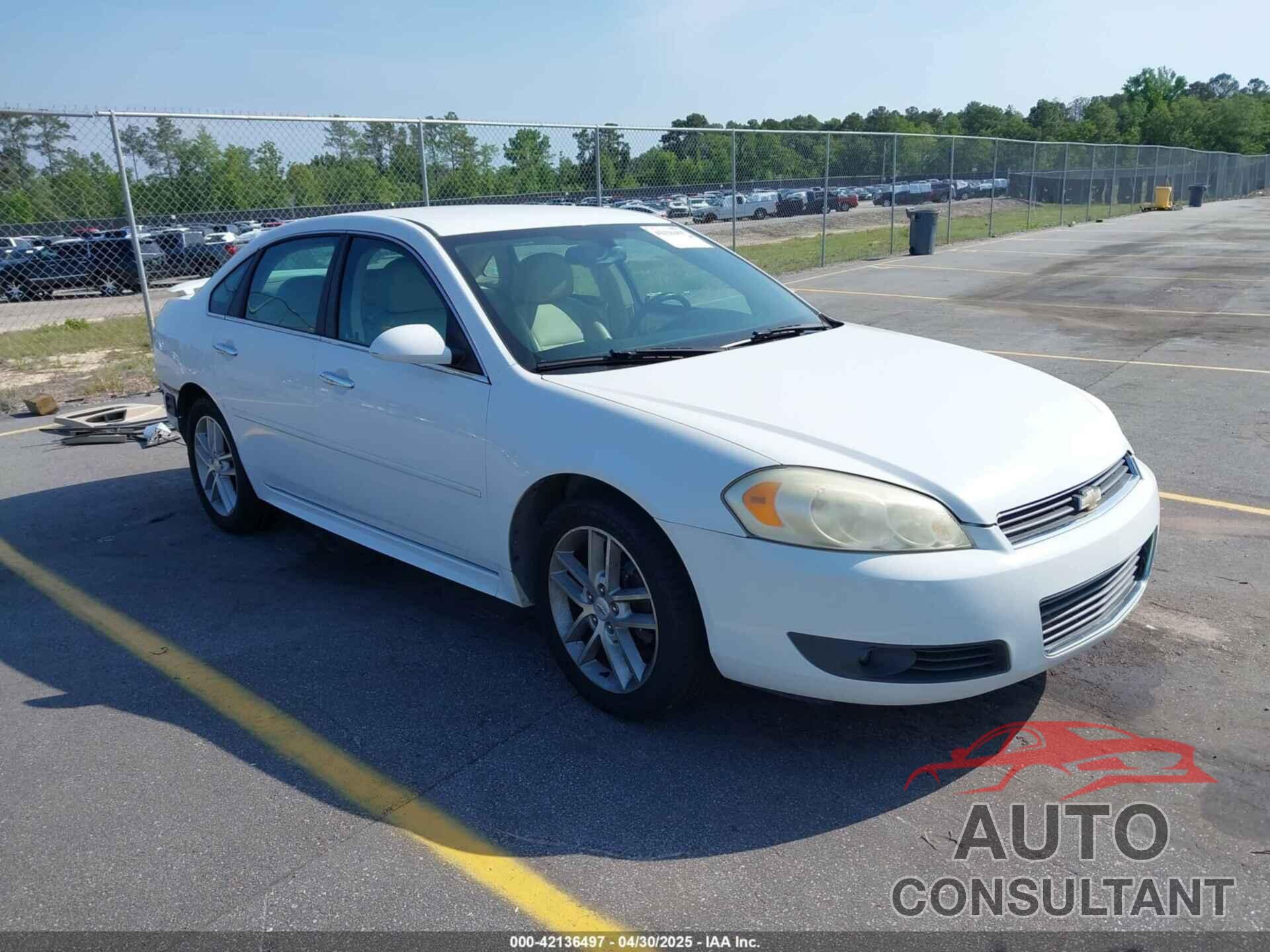CHEVROLET IMPALA 2010 - 2G1WC5EM4A1256876