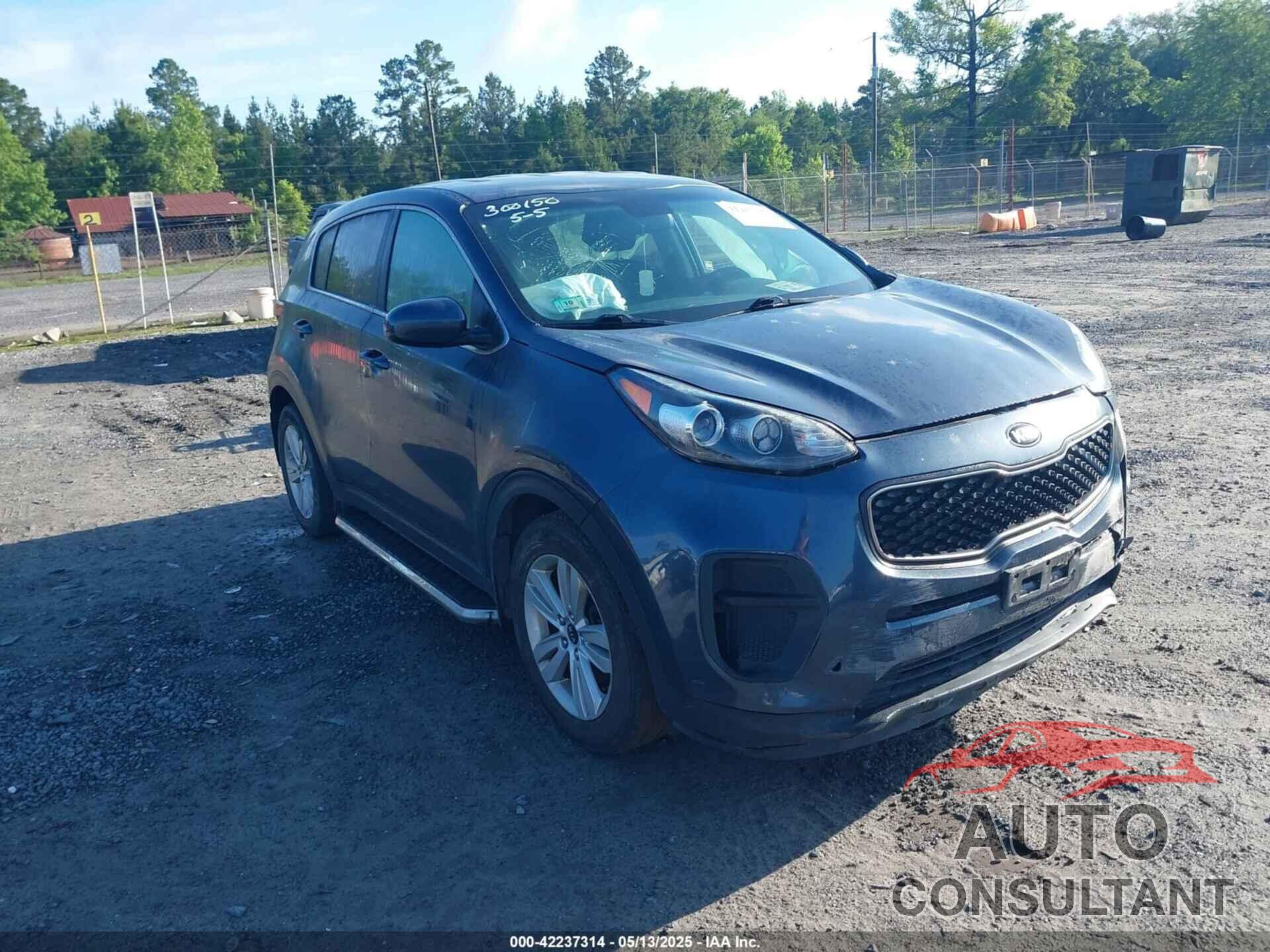 KIA SPORTAGE 2017 - KNDPM3AC5H7300150